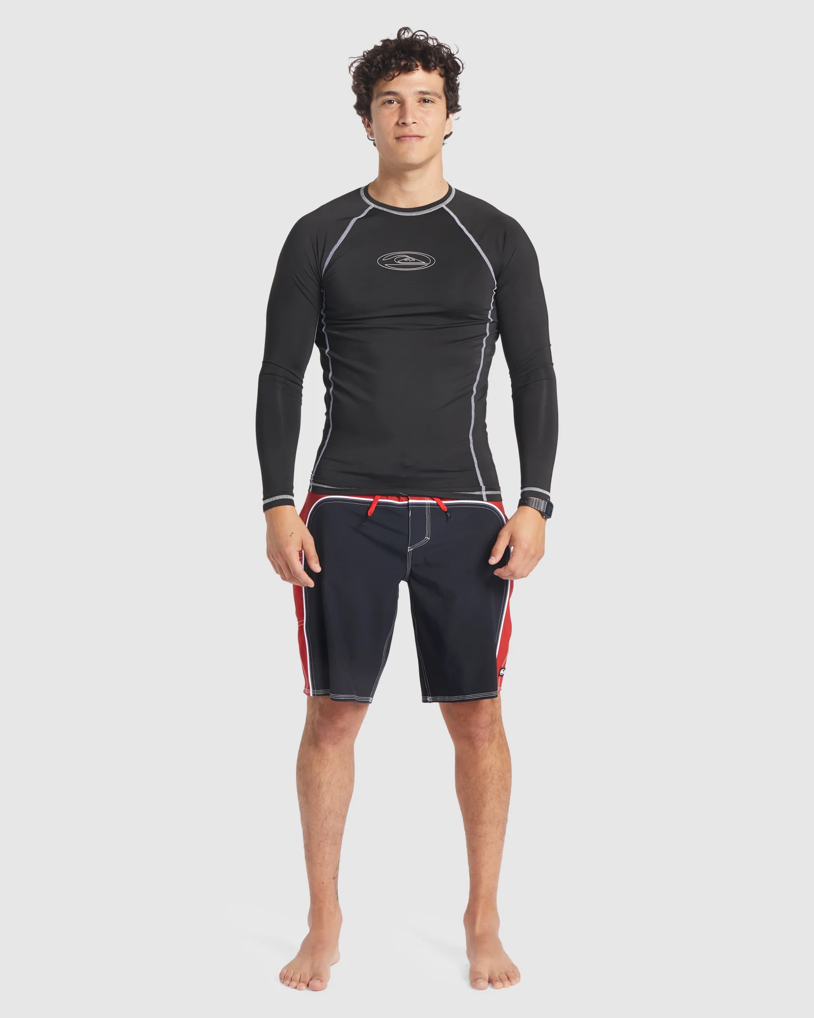 Mens Saturn Protection Long Sleeve Upf 50 Rash Vest - Image 5