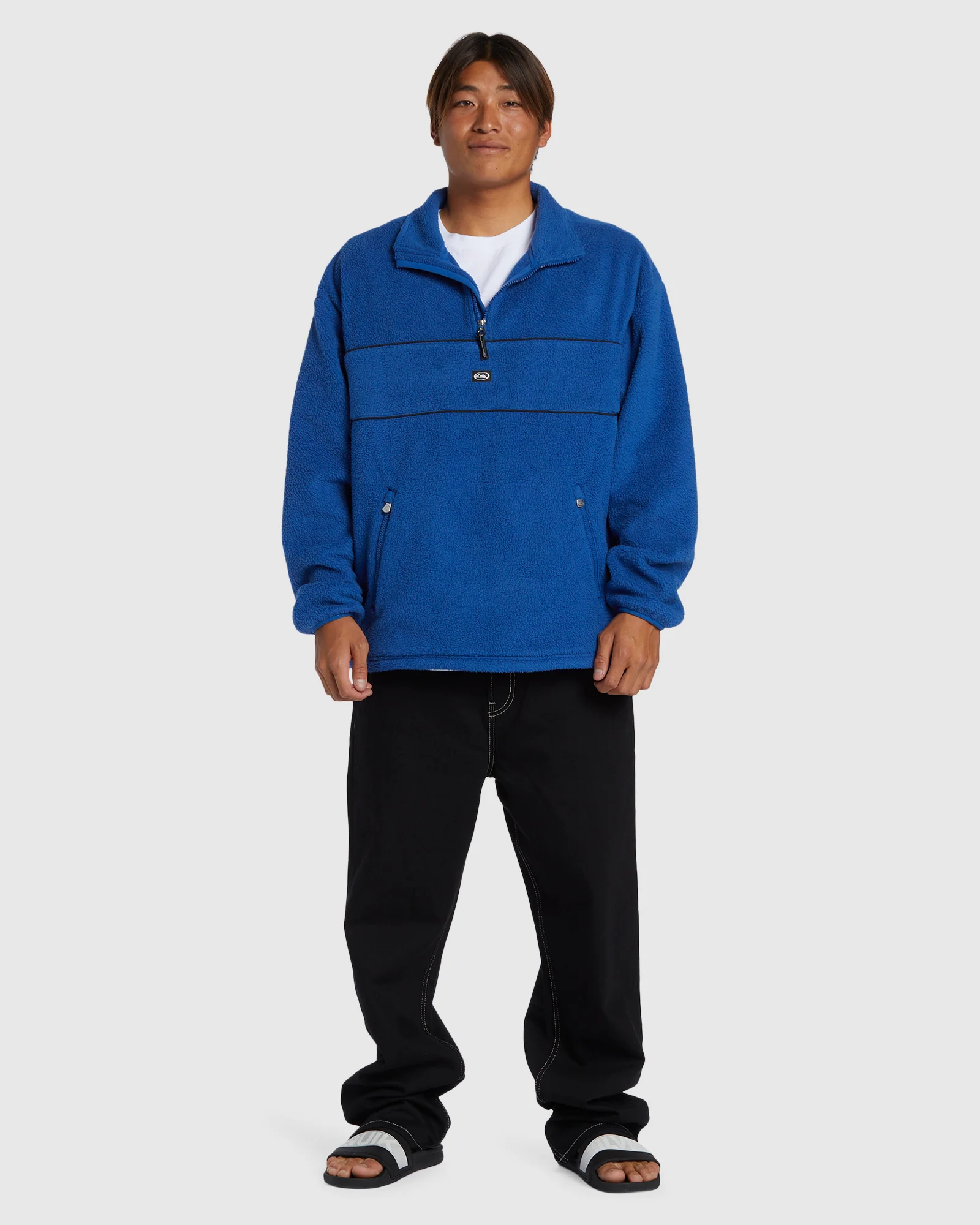 Mens Saturn Half-Zip Sweatshirt - Image 5