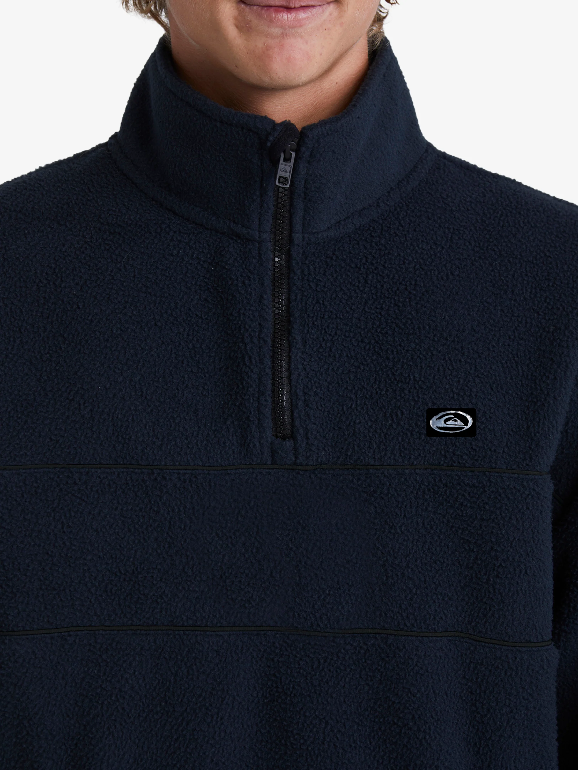 Mens Saturn Half Zip Sweatshirt - Image 2