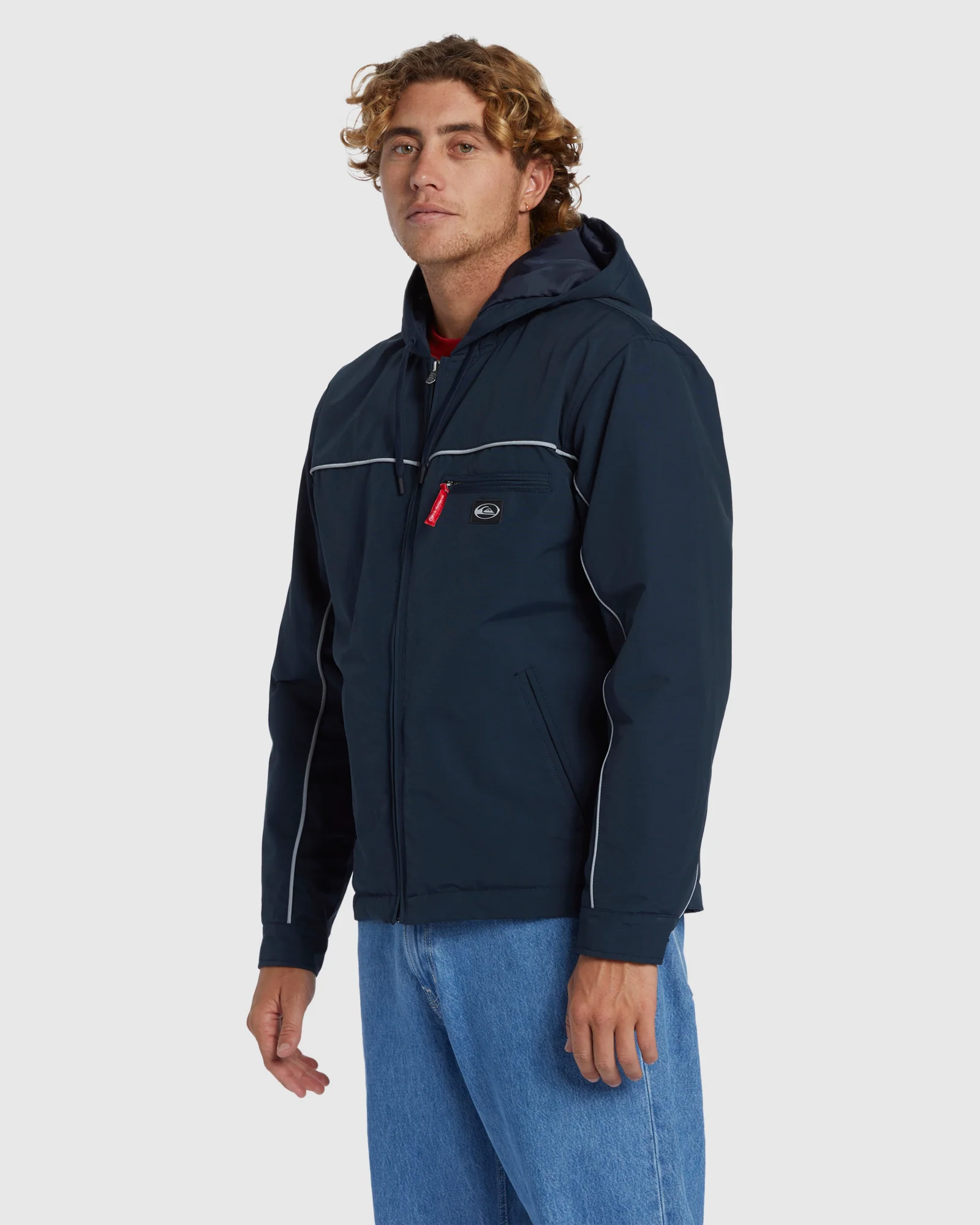 Mens Saturn Hood Waterproof Jacket - Image 2