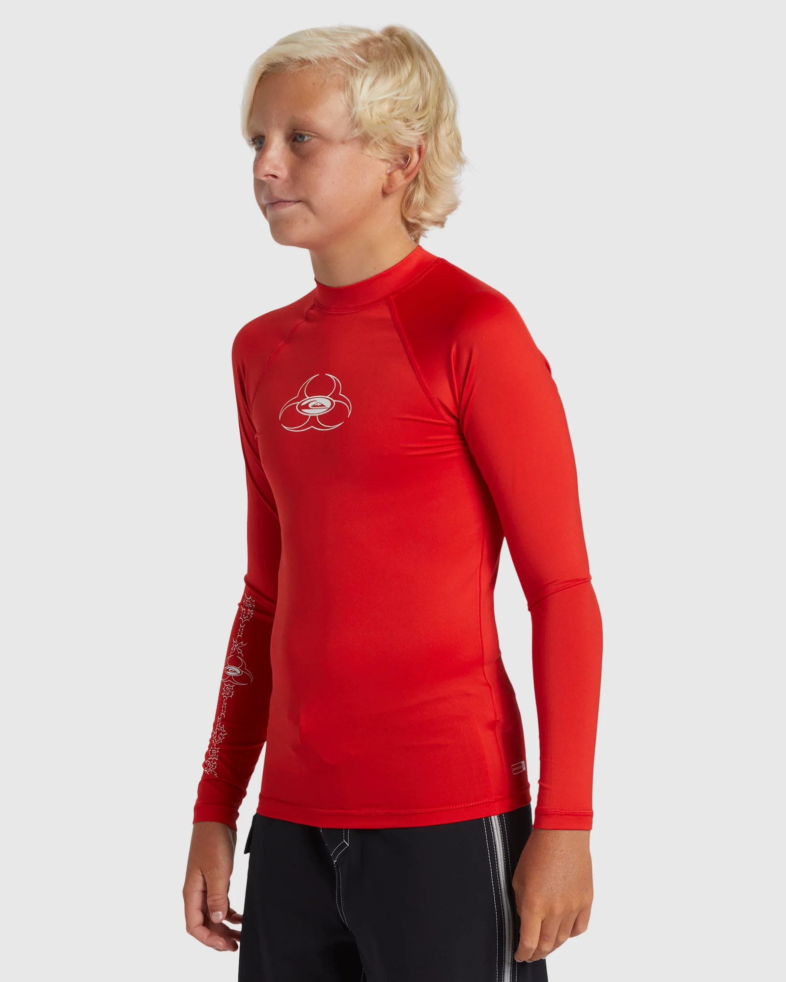 Boys 8-16 Saturn Long Sleeve UPF 50 Surf T-Shirt - Image 2