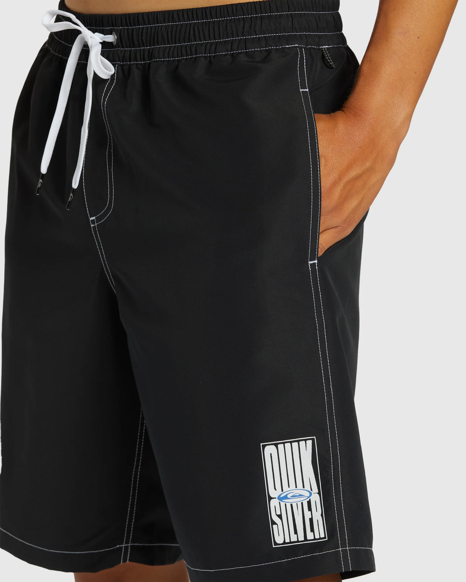 Mens Saturn Volley Elastic Waist 20'' Swim Shorts - Image 4