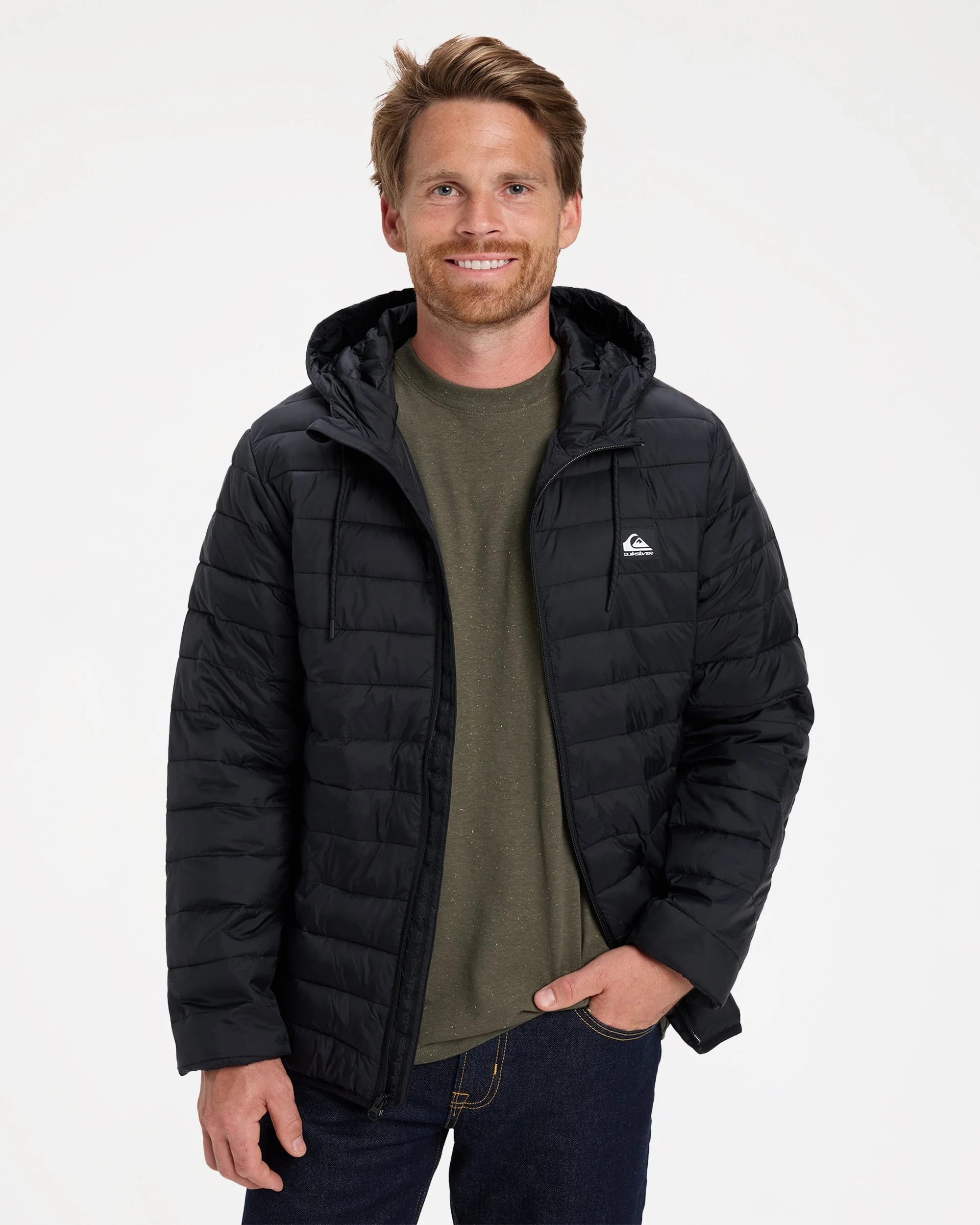 Mens Scaly Puffer Jacket - Image 3