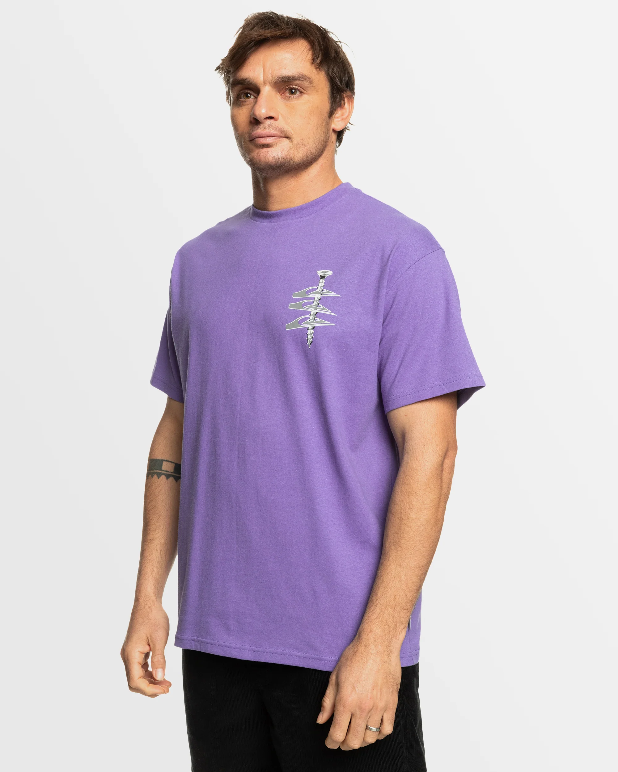 Mens Screw Loose T-Shirt - Image 2