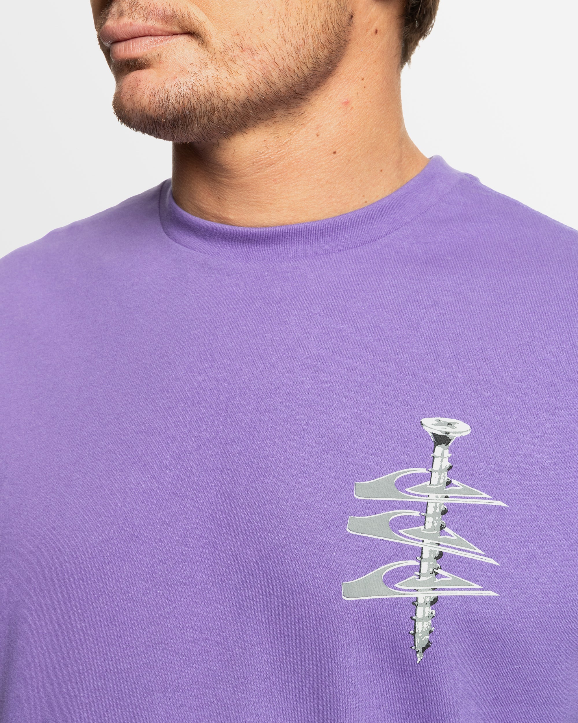 Mens Screw Loose T-Shirt - Image 3