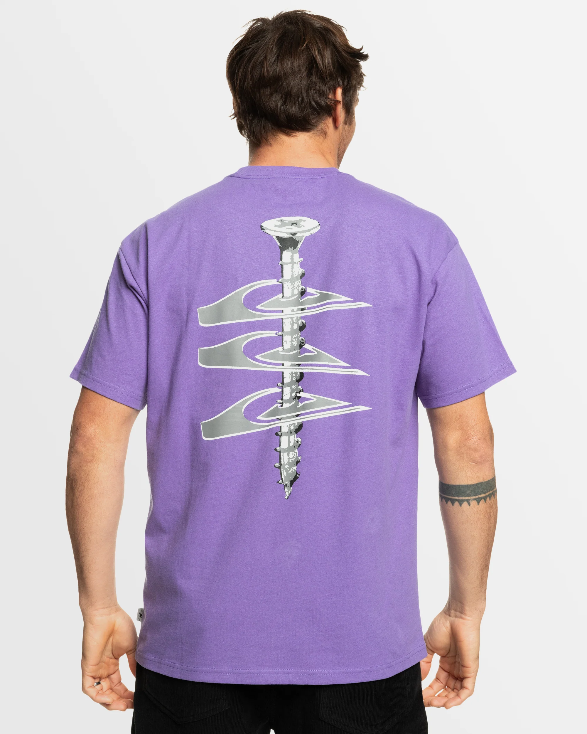 Mens Screw Loose T-Shirt - Image 4
