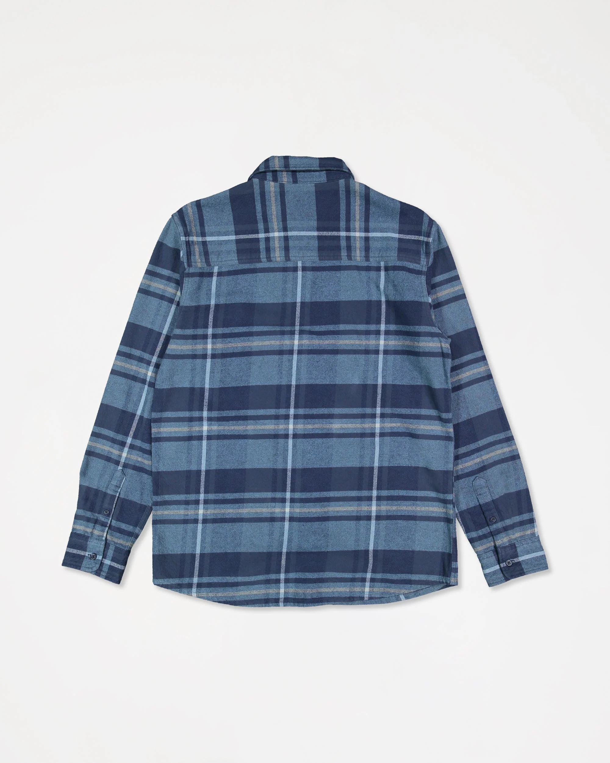 Mens Scribe Plaid Long Sleeve Shirt - Image 2