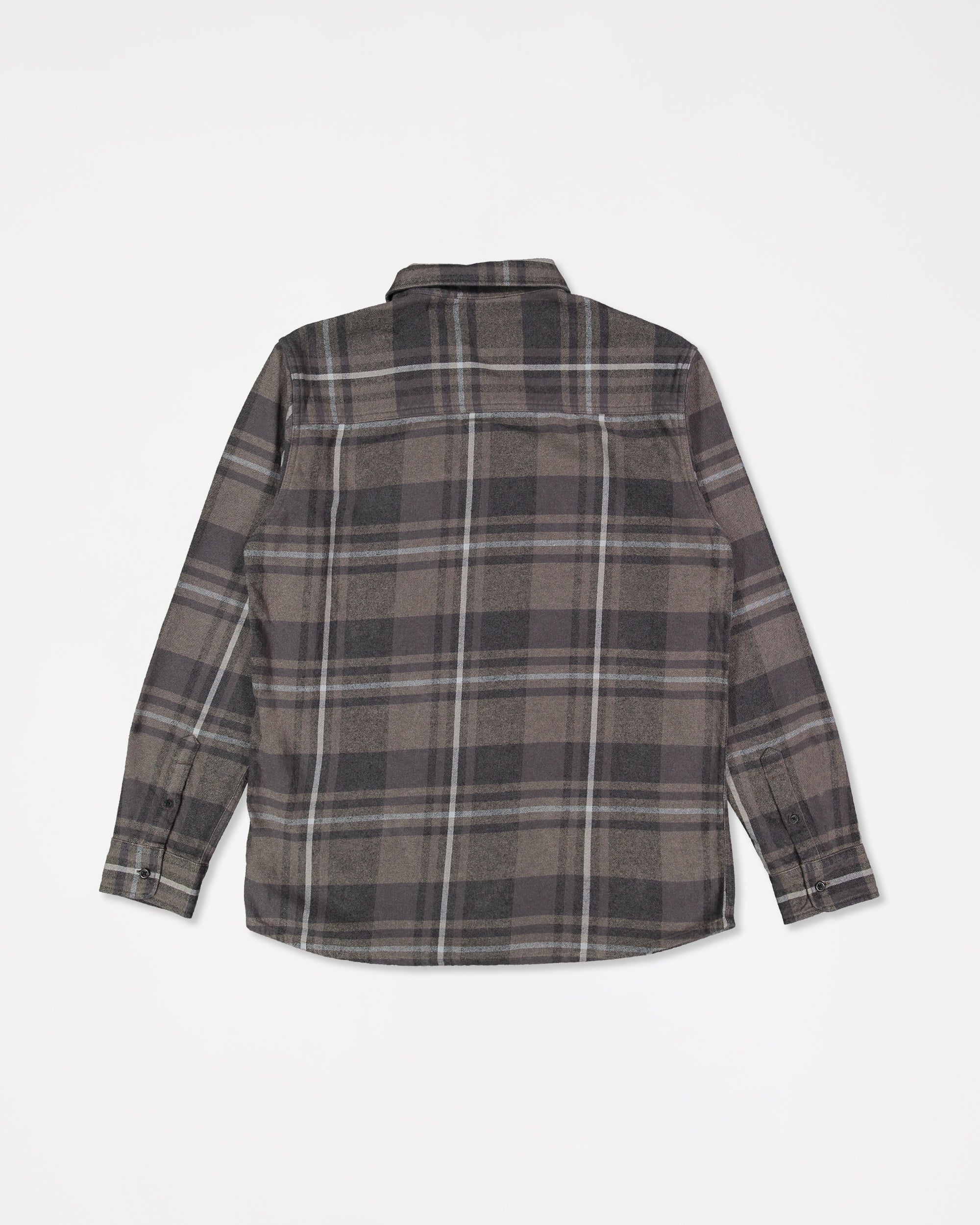 Mens Scribe Plaid Long Sleeve Shirt - Image 2
