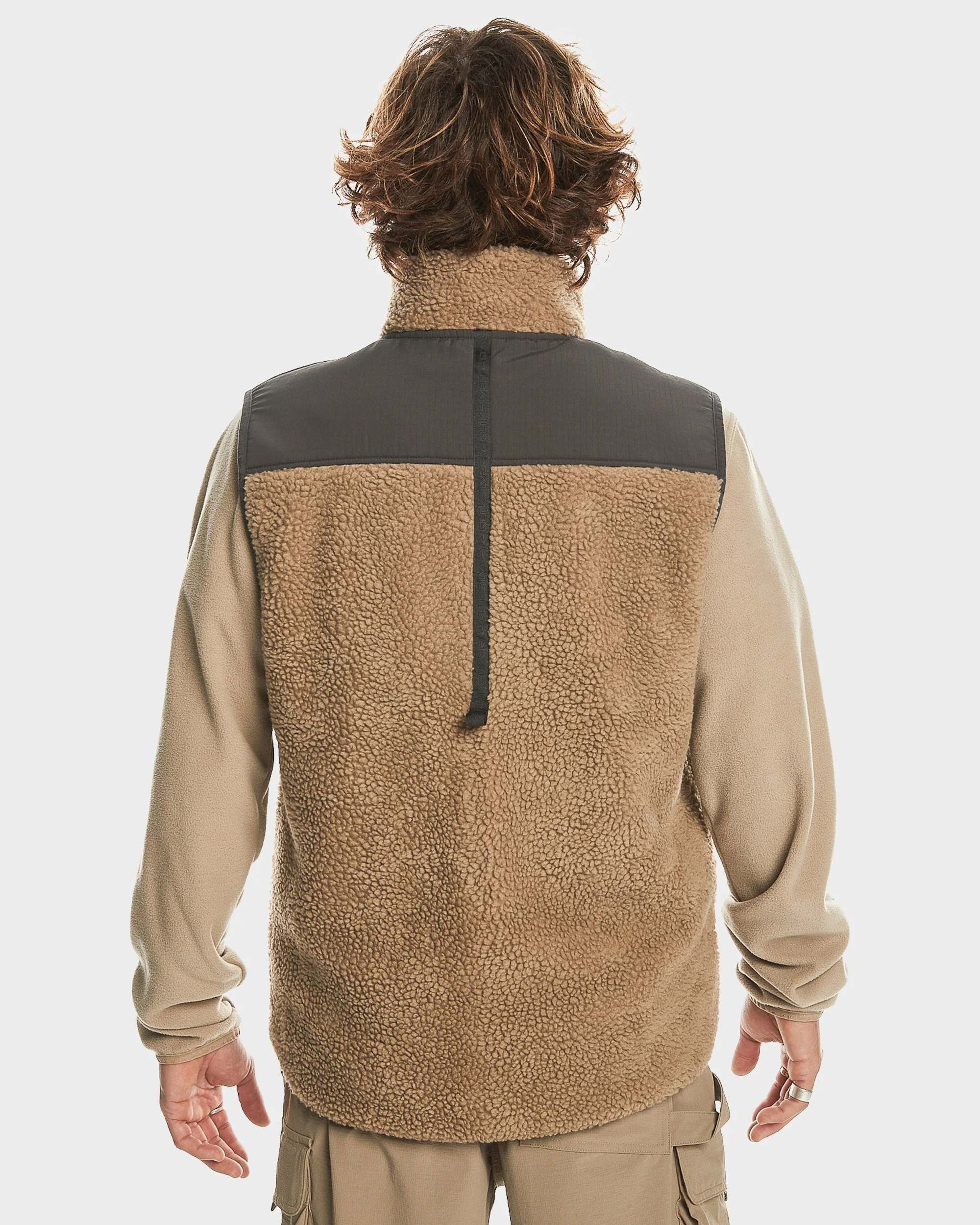 Mens Shallow Water Zip-Up Fleece Vest - Image 4