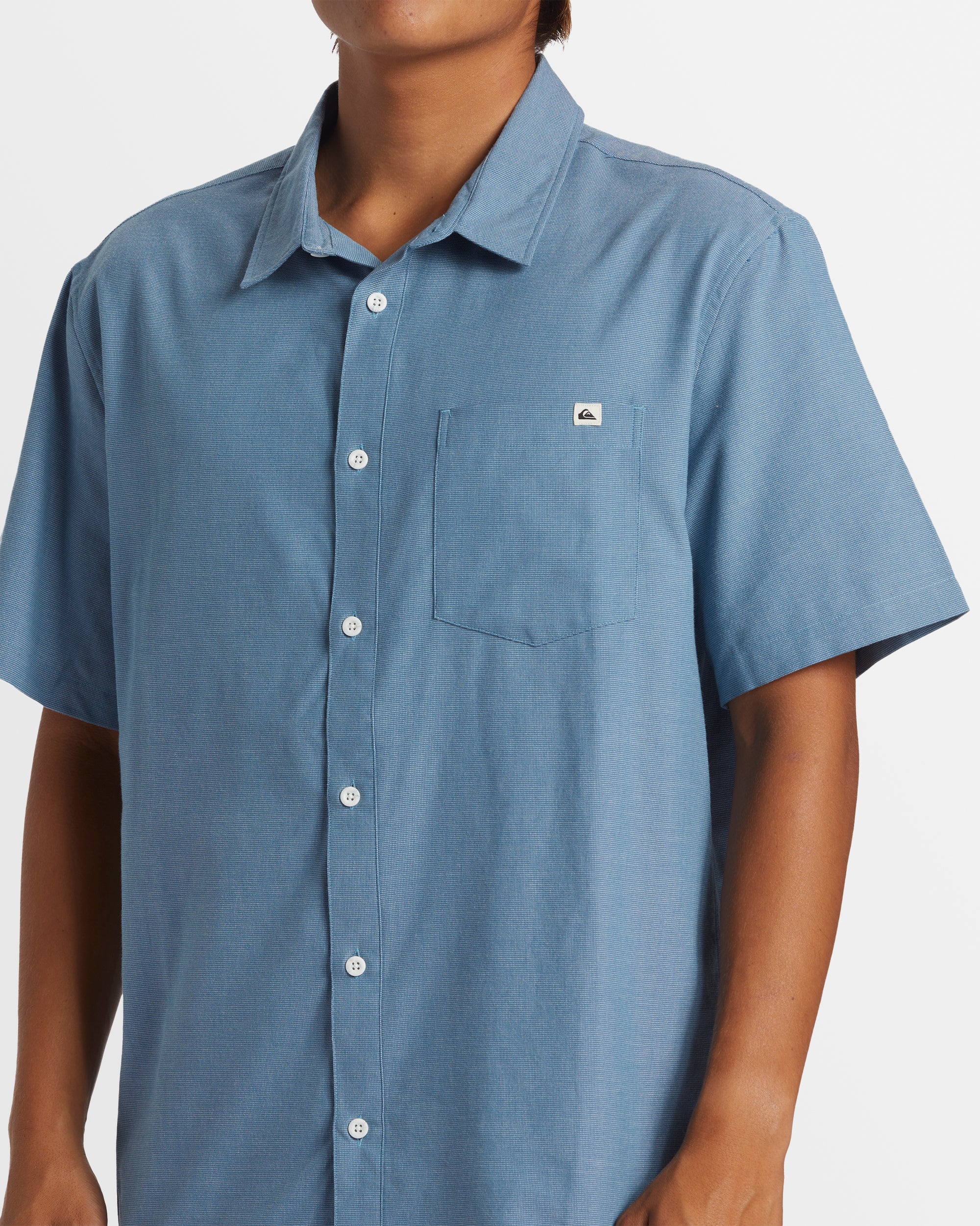 Mens Shoreline Classic Short Sleeve Woven Shirt - Image 3