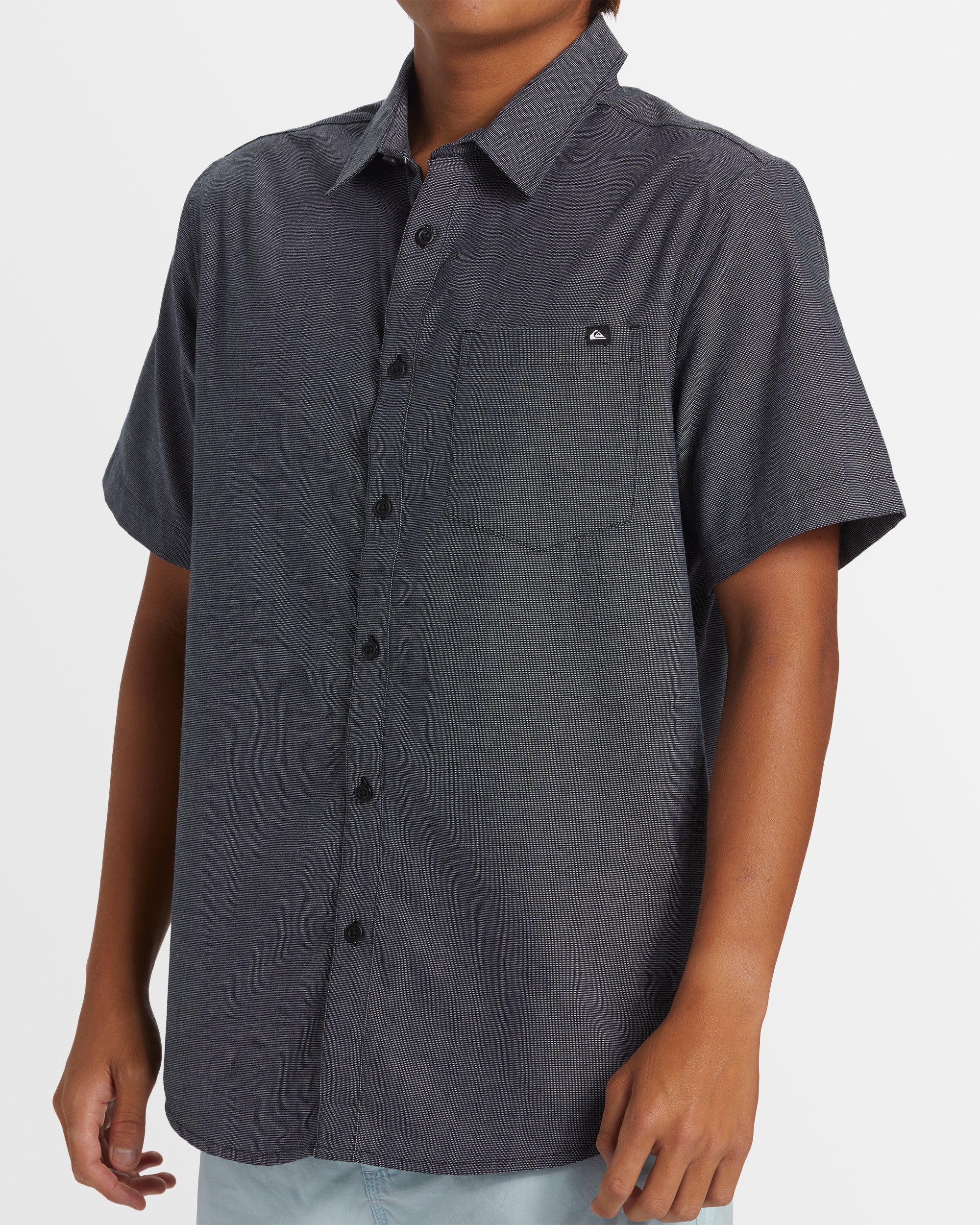 Mens Shoreline Classic Short Sleeve Woven Shirt - Image 3