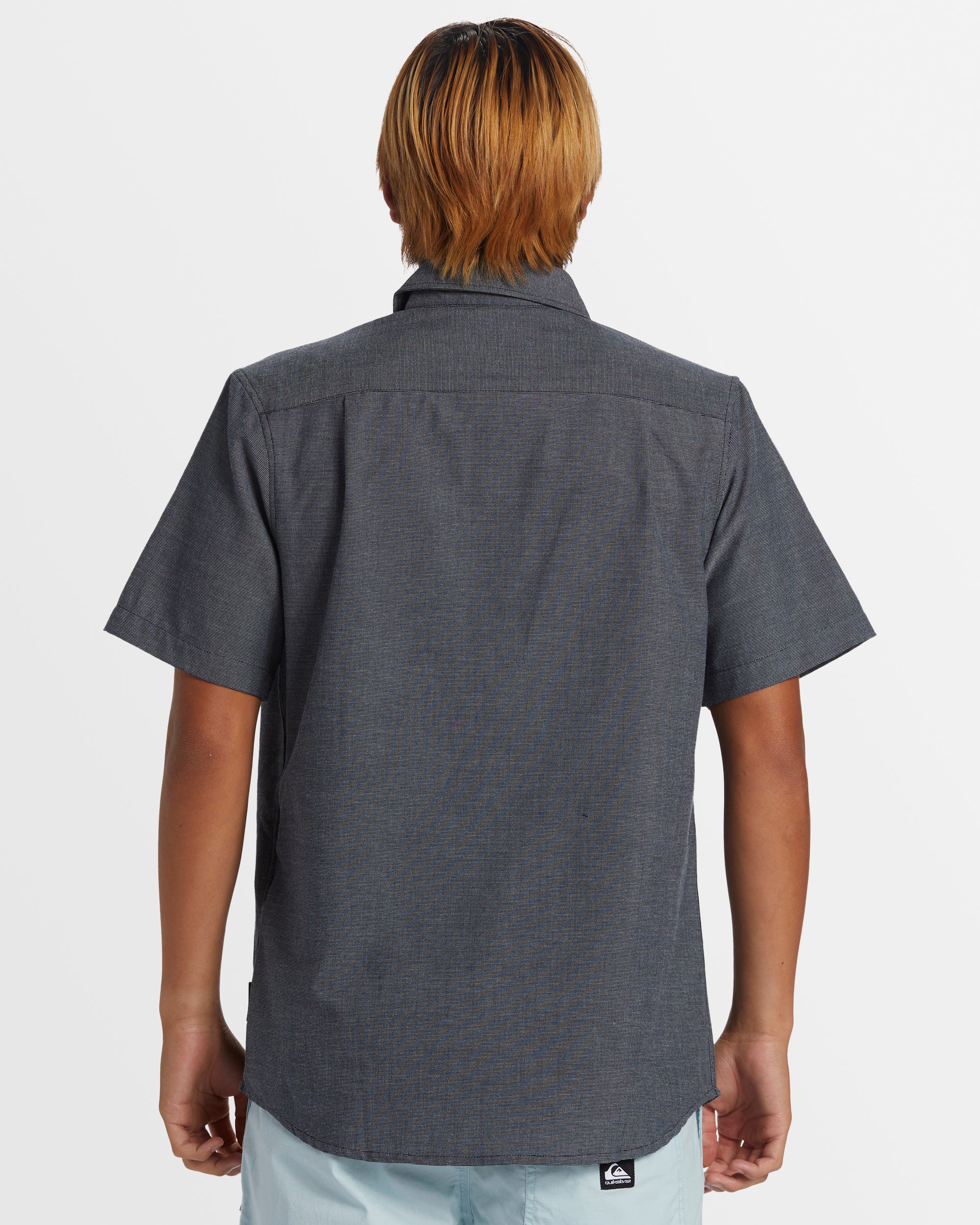 Mens Shoreline Classic Short Sleeve Woven Shirt - Image 4