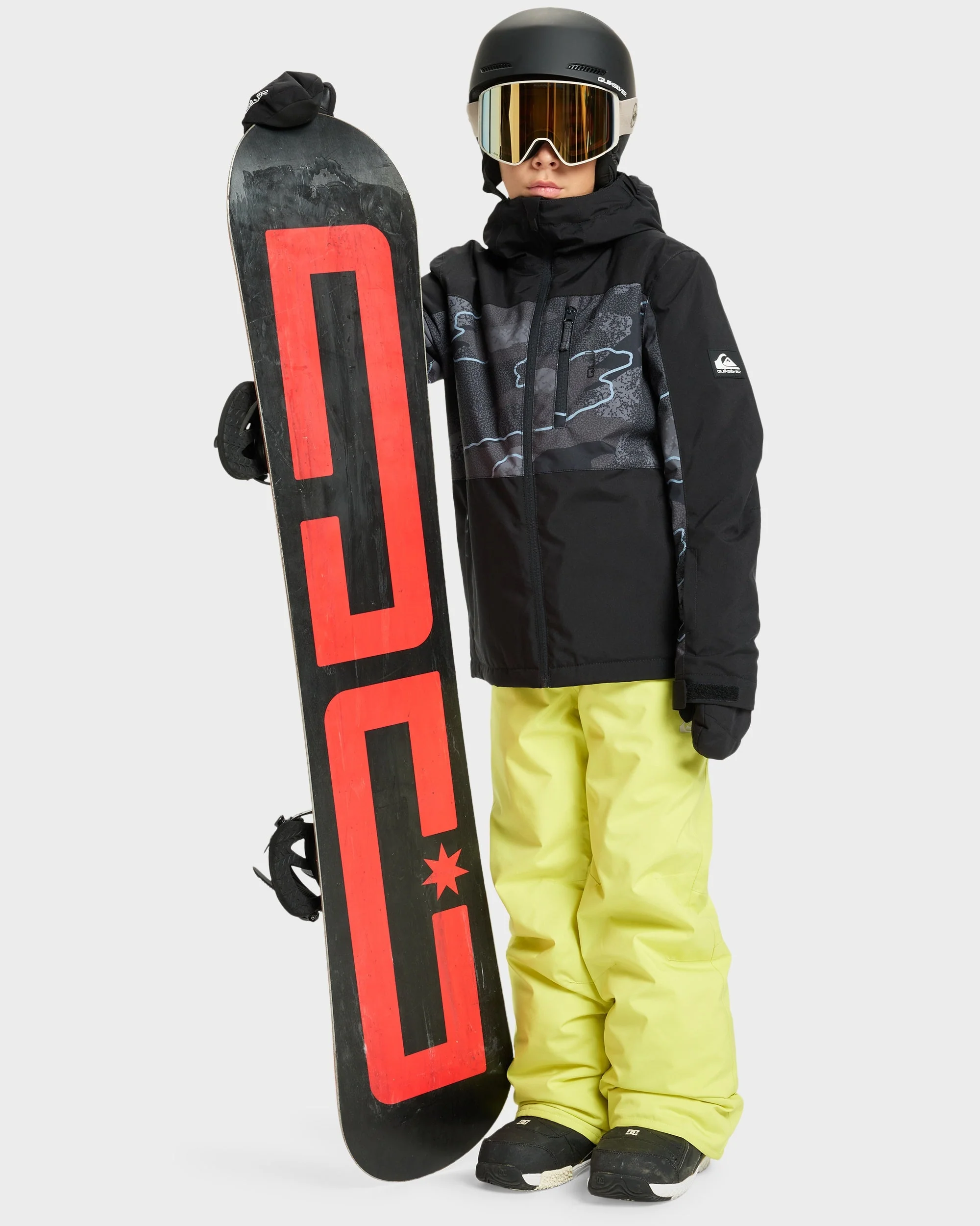 Boys 8-16 Side Hit Print Insulated Jacket - Image 6