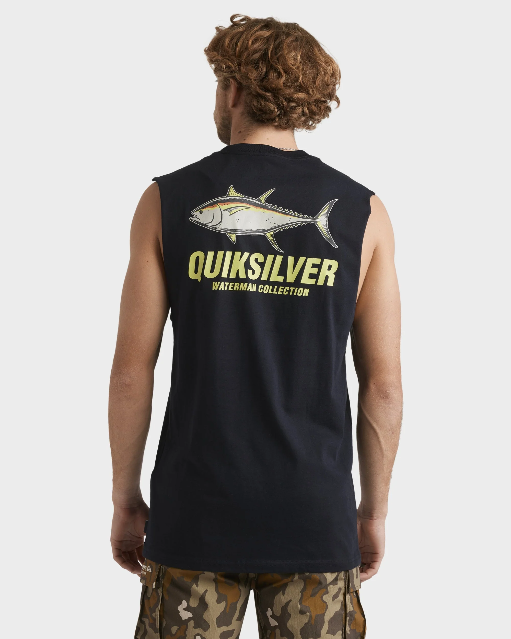 Mens Slack Tide Muscle Shirt - Image 2
