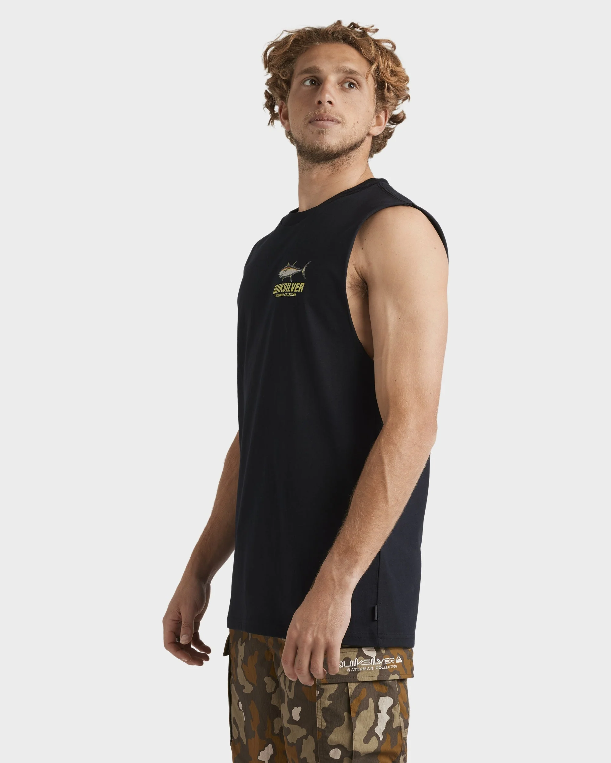 Mens Slack Tide Muscle Shirt - Image 3