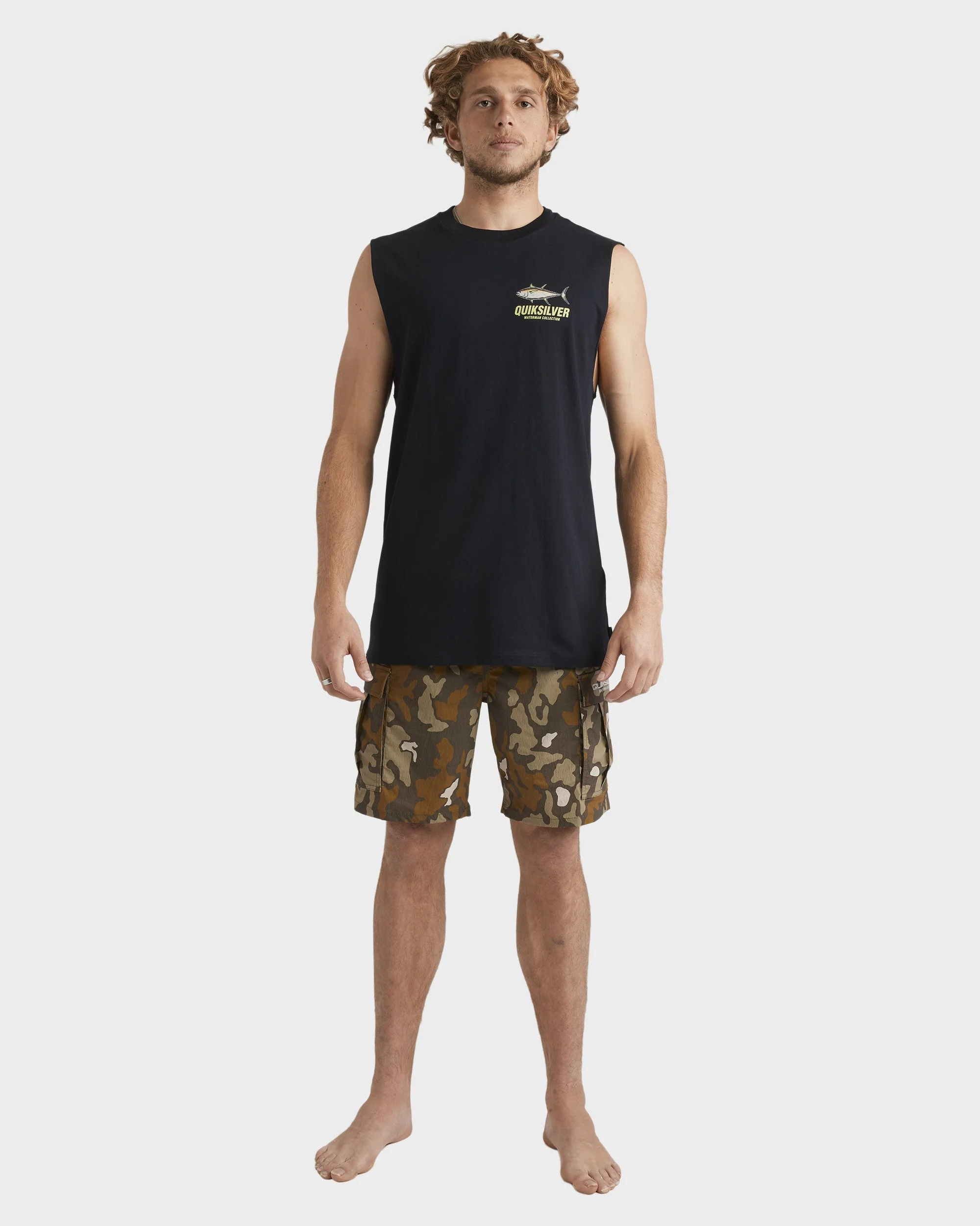 Mens Slack Tide Muscle Shirt - Image 7