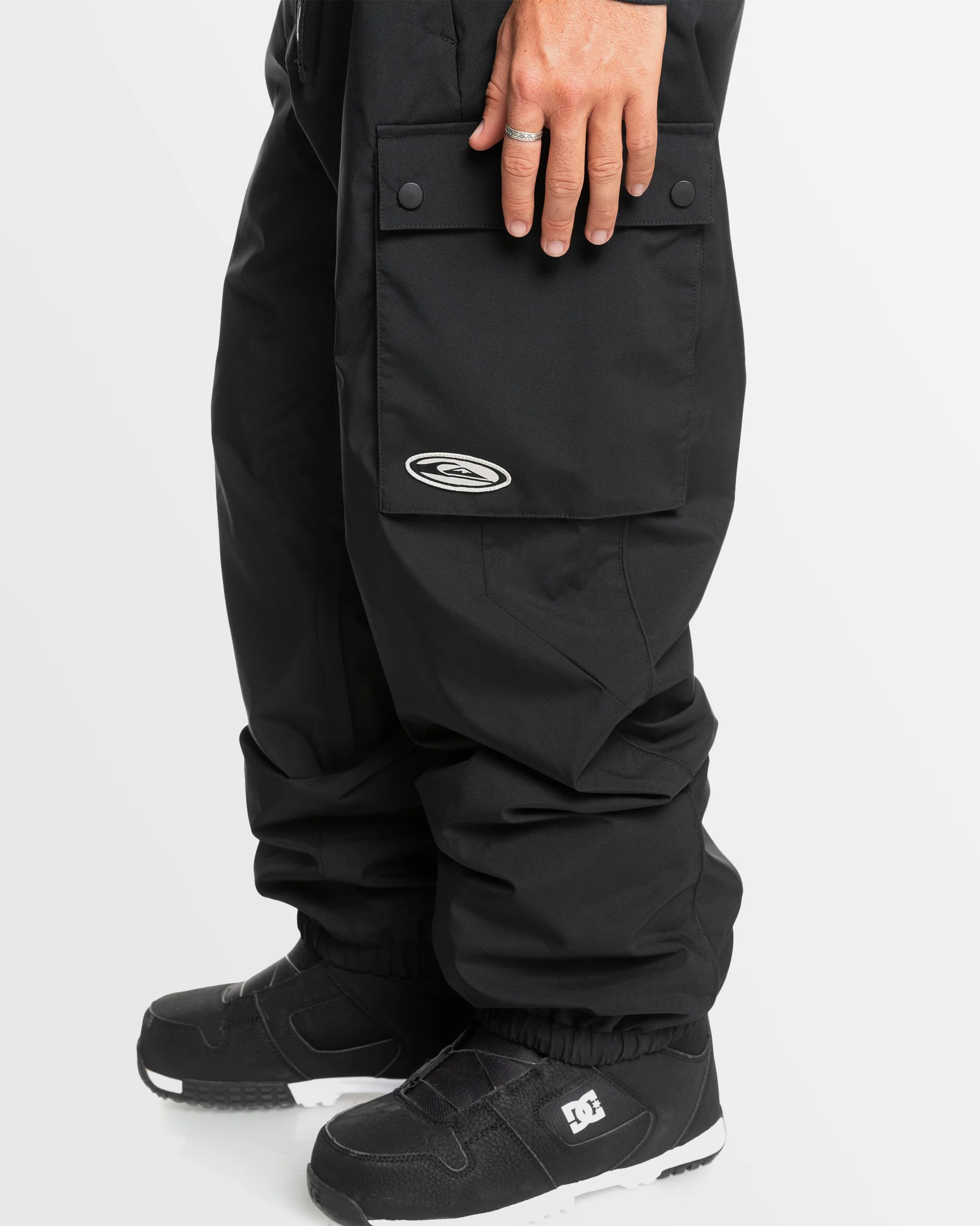 Mens Snow Down Snow Pants - Image 7