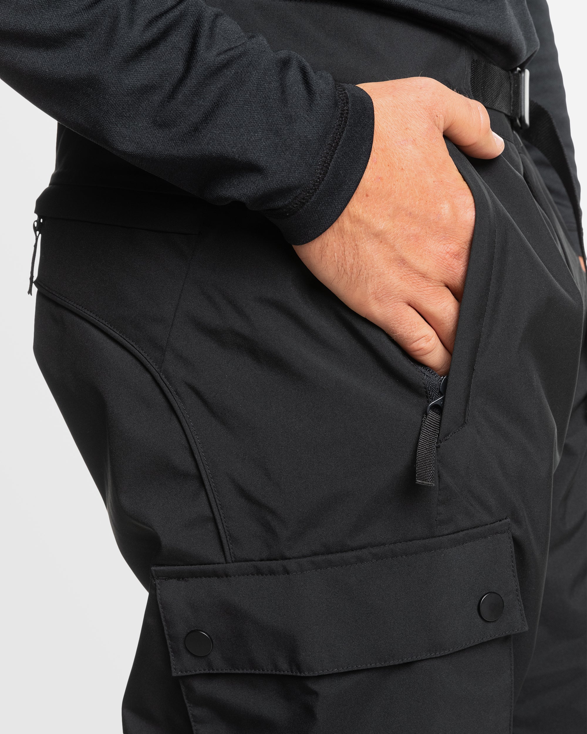 Mens Snow Down Snow Pants - Image 9