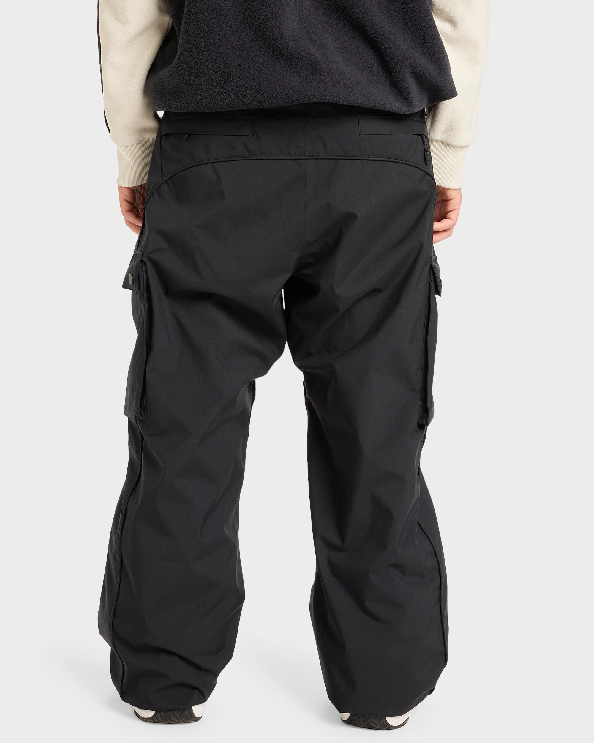 Mens Snow Down Cargo Snow Pants - Image 2