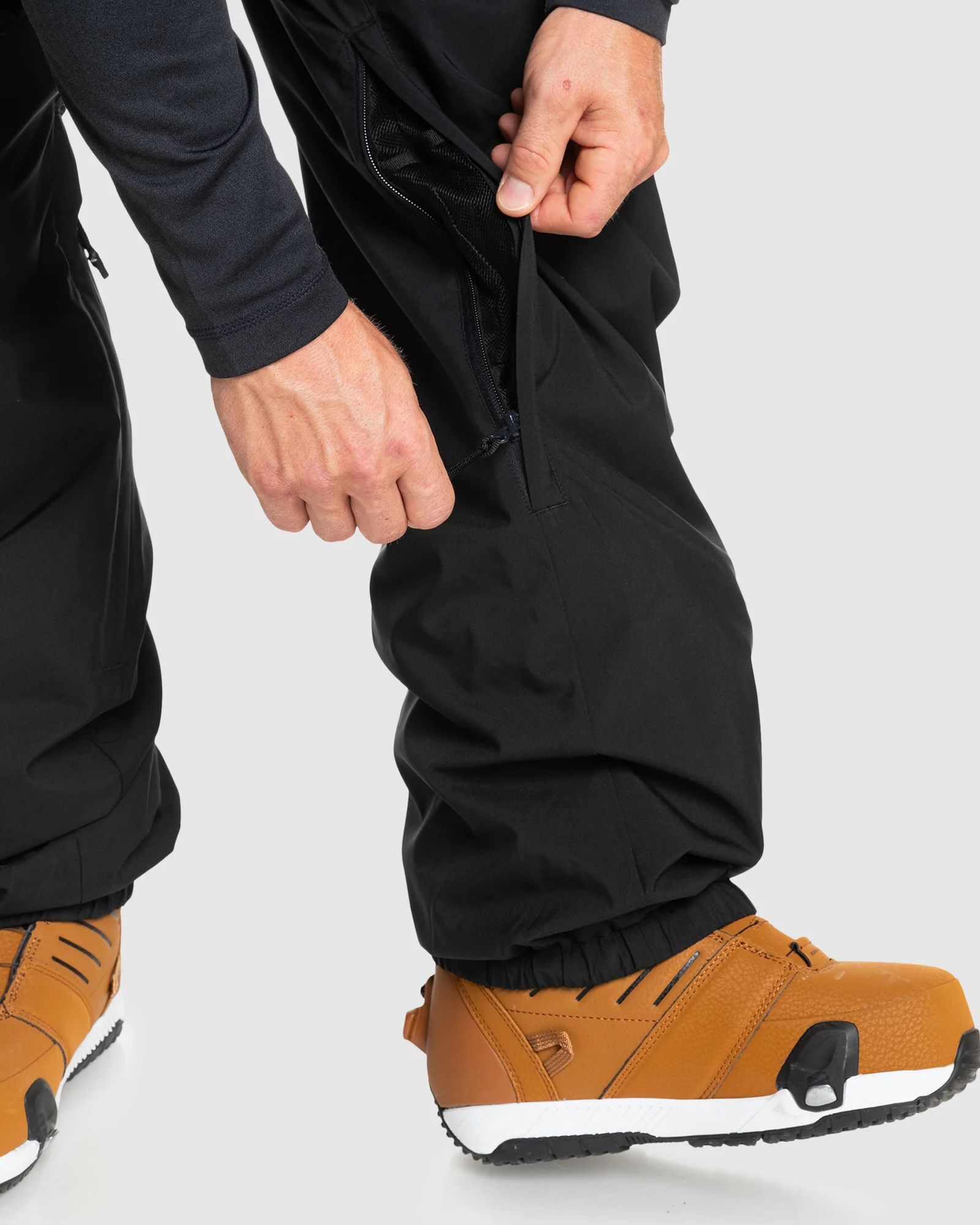 Mens Snow Down Snow Pants - Image 4