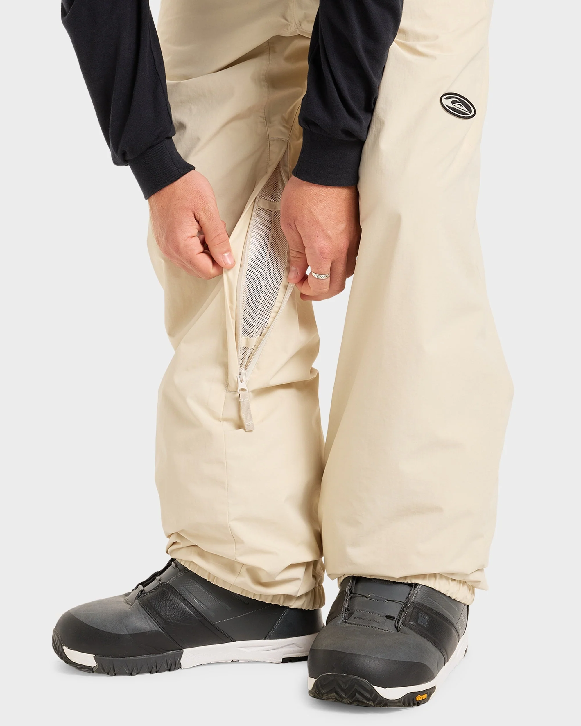 Mens Snow Down Snow Pants - Image 4