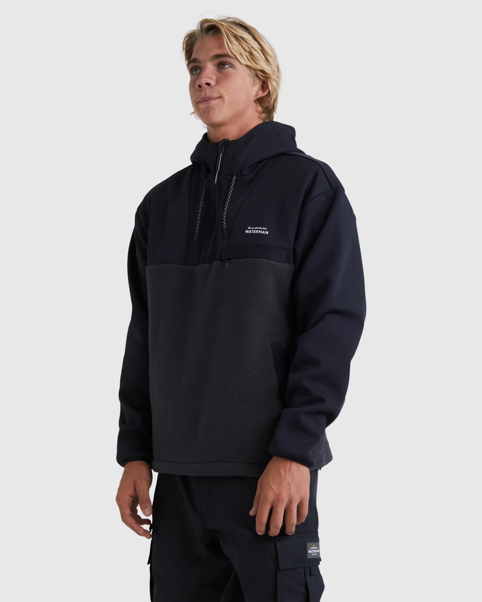 Mens South Pop Half Zip Fleece - Image 2