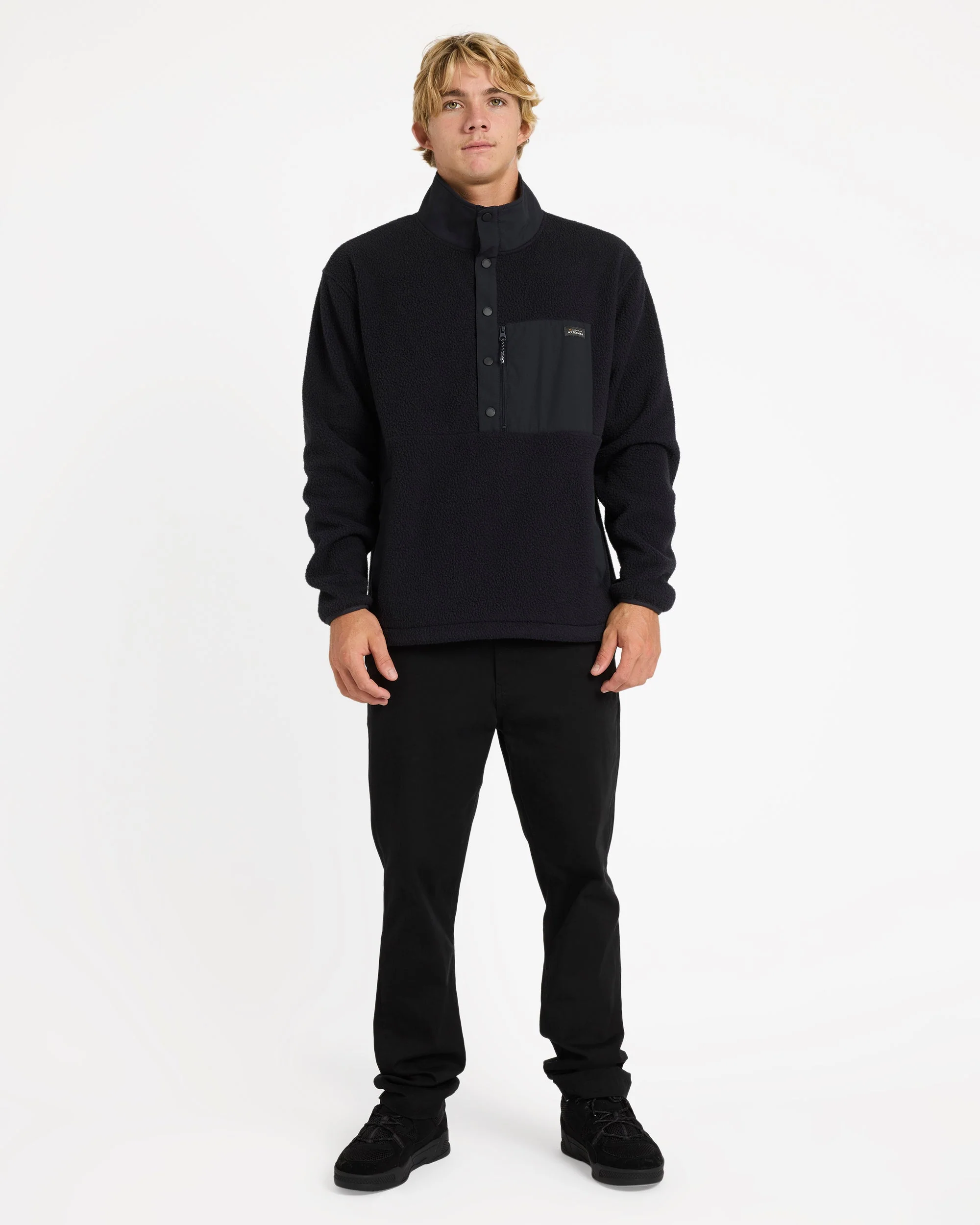 Mens South Sherpa Fleece Jumper - Image 5
