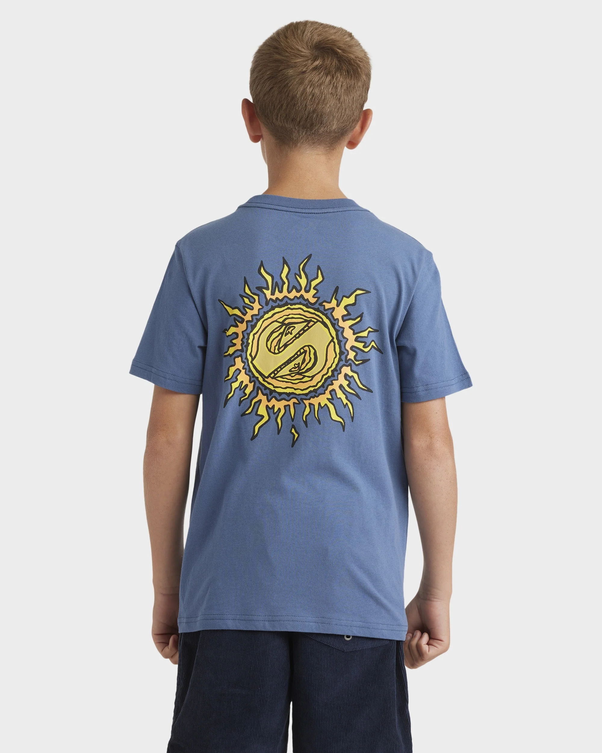 Boys 8-16 Spiral Flame T-Shirt - Image 2