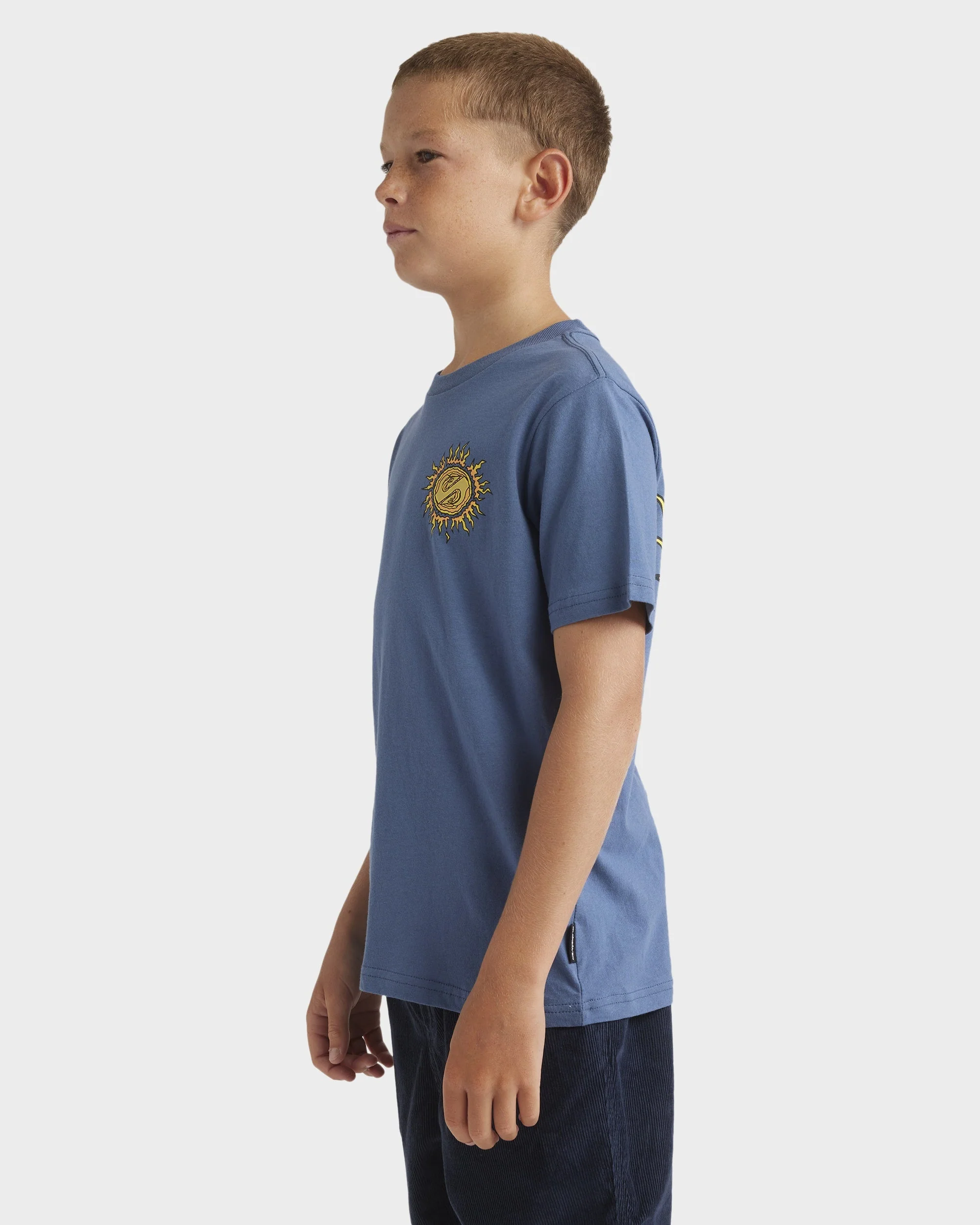 Boys 8-16 Spiral Flame T-Shirt - Image 3