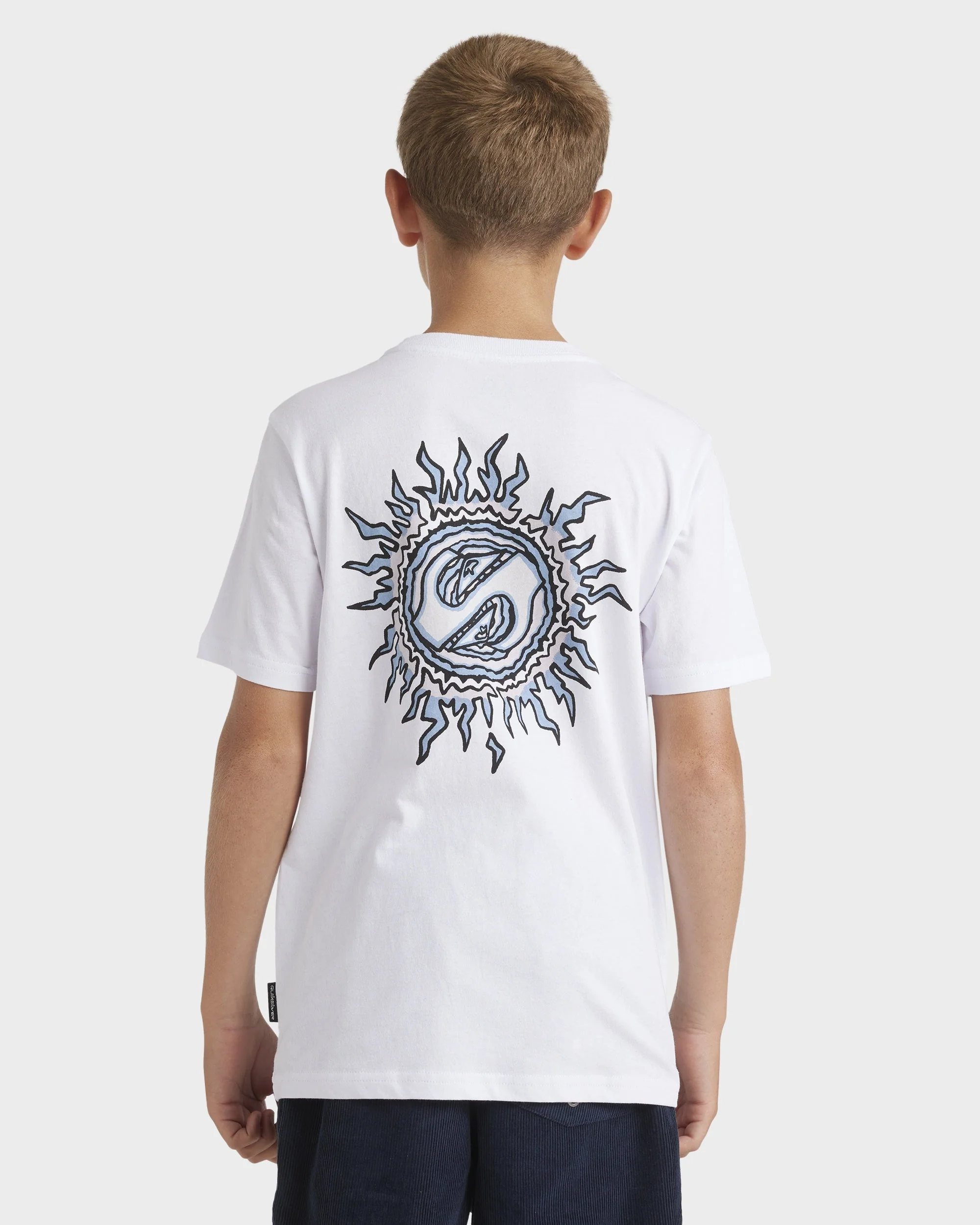 Boys 8-16 Spiral Flame T-Shirt - Image 2