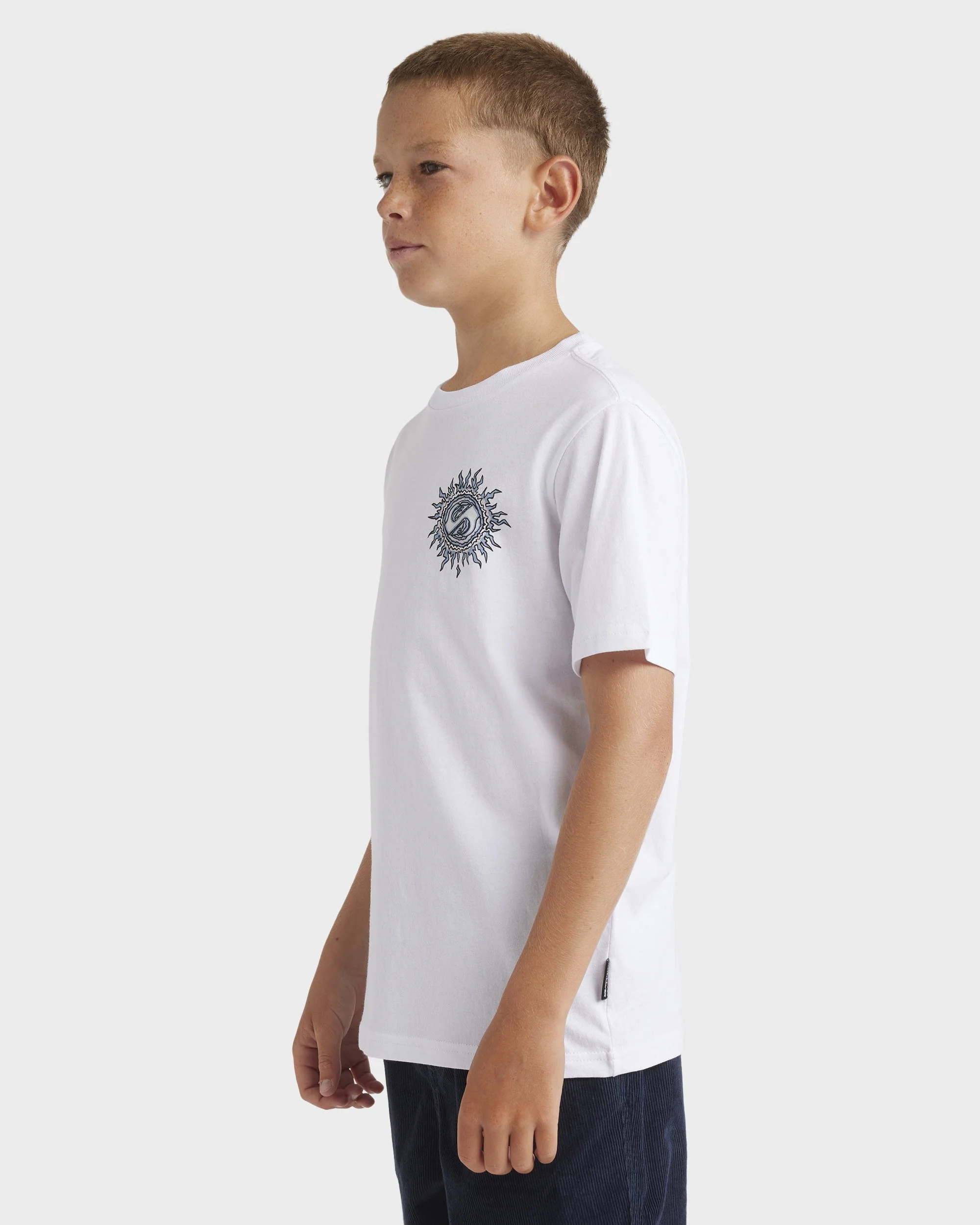 Boys 8-16 Spiral Flame T-Shirt - Image 3