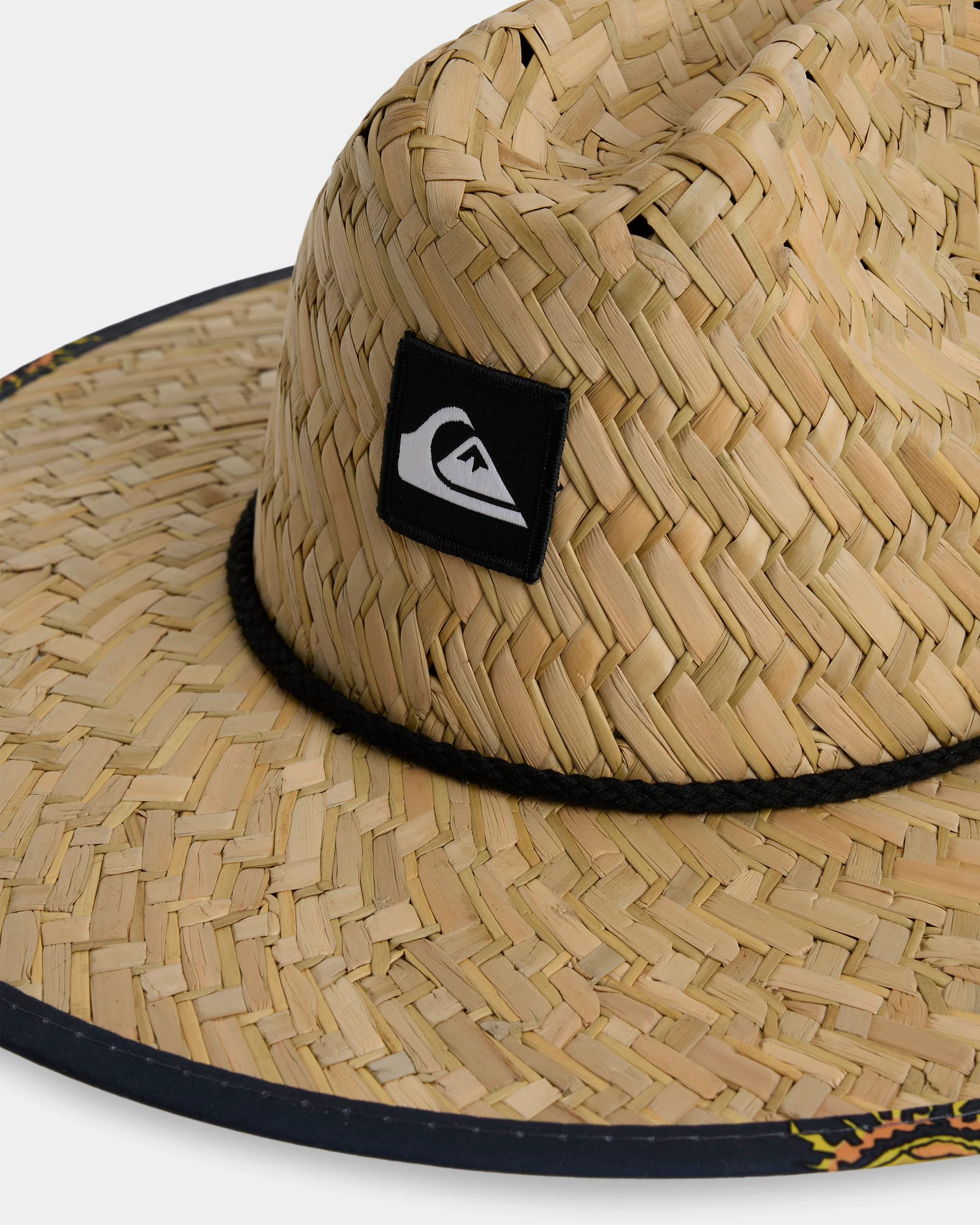 Boys 8-16 Spiral Flame Straw Hat - Image 4