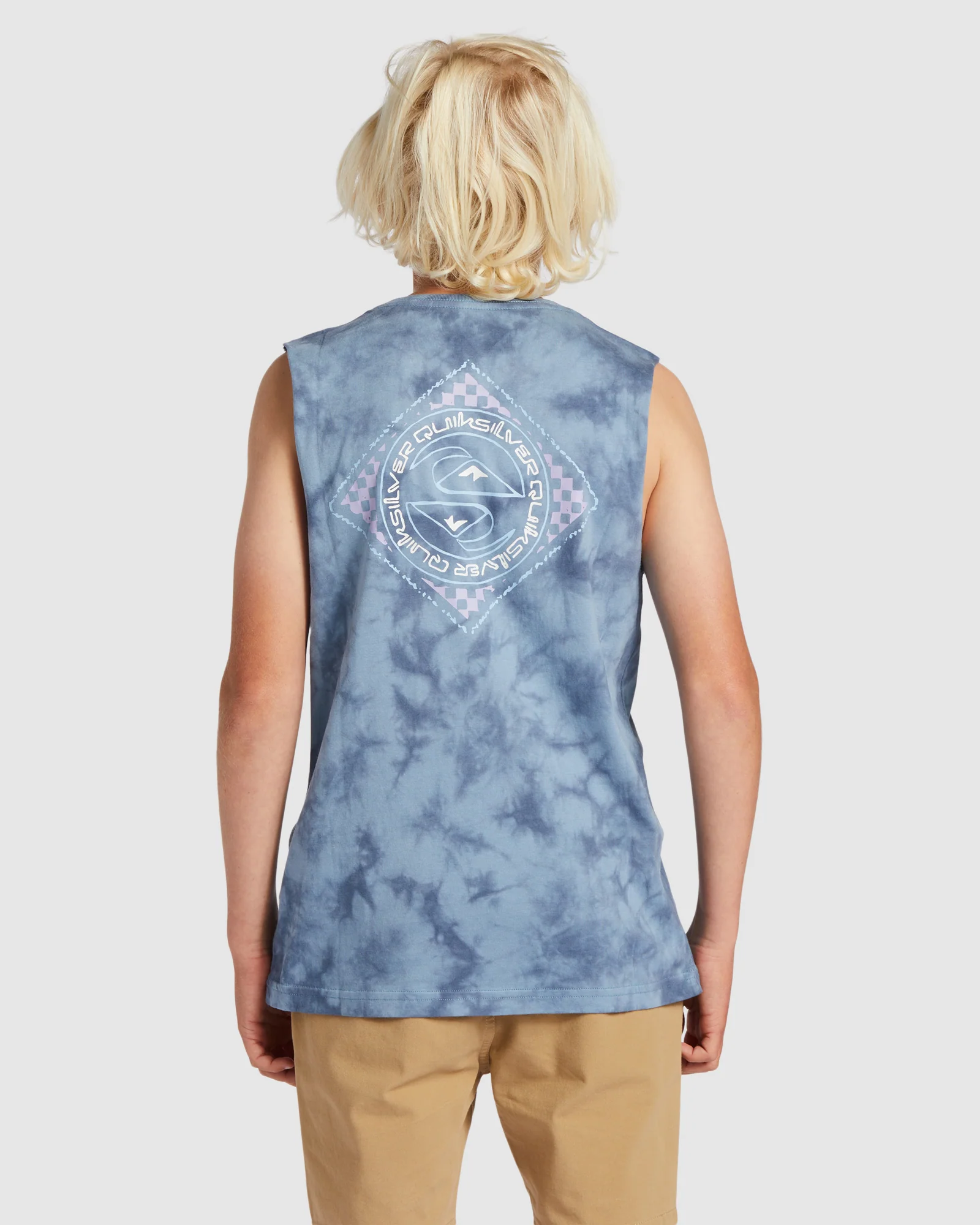 Boys 8-16 Splitting Hairs Sleeveless Muscle T-Shirt - Image 3