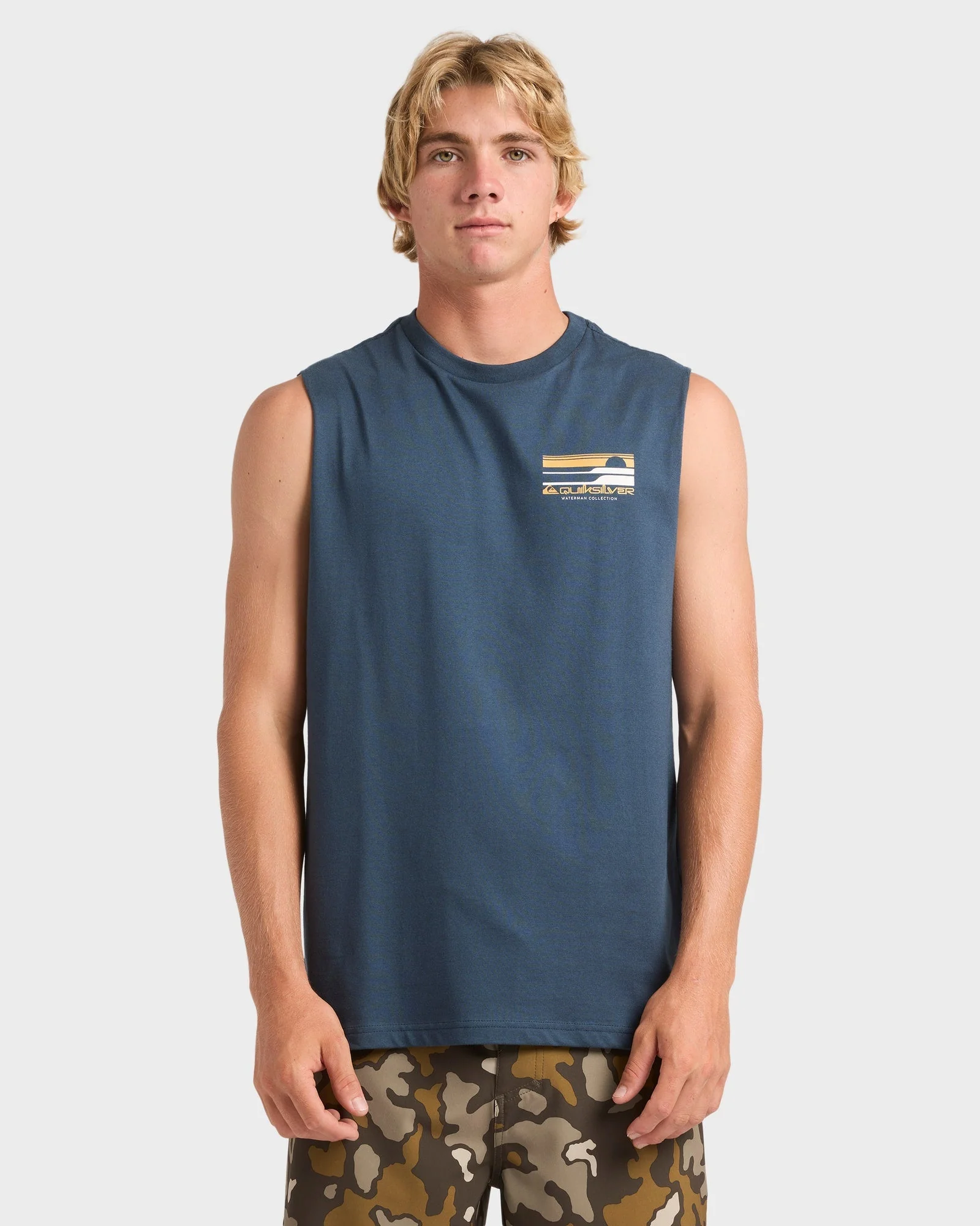 Mens Stacked Horizon Muscle