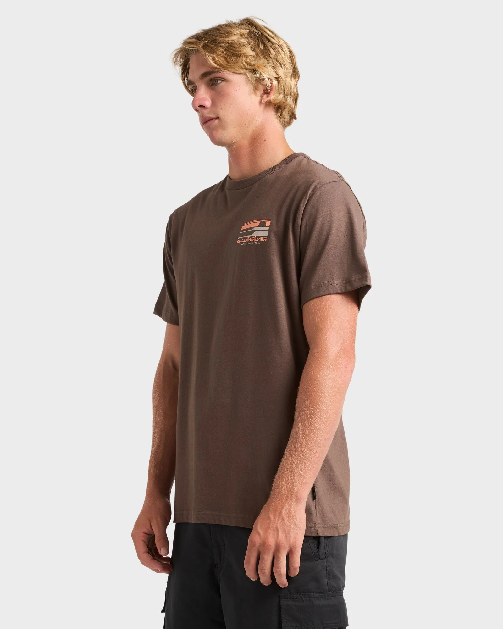 Mens Stacked Horizon T-Shirt - Image 3