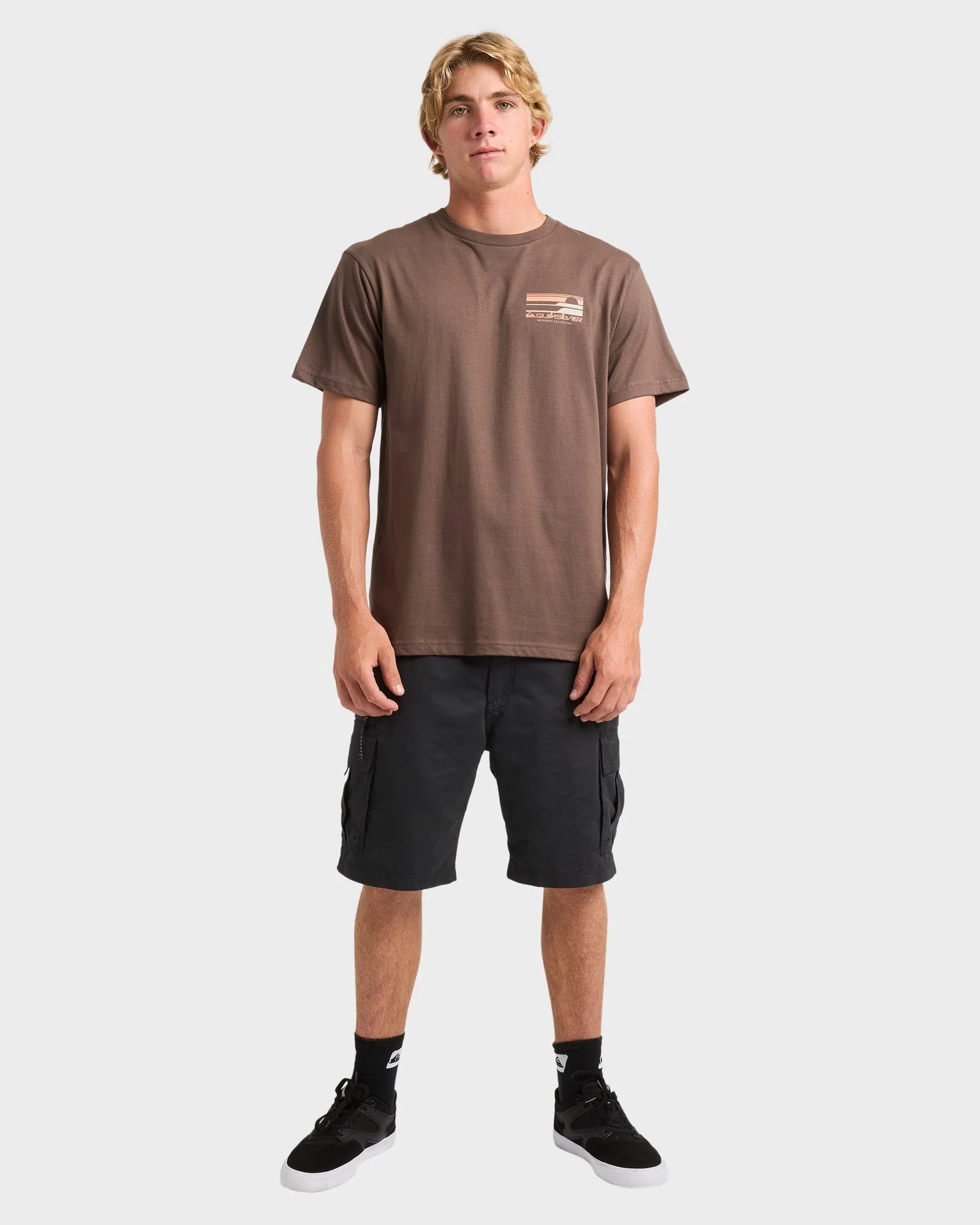 Mens Stacked Horizon T-Shirt - Image 5