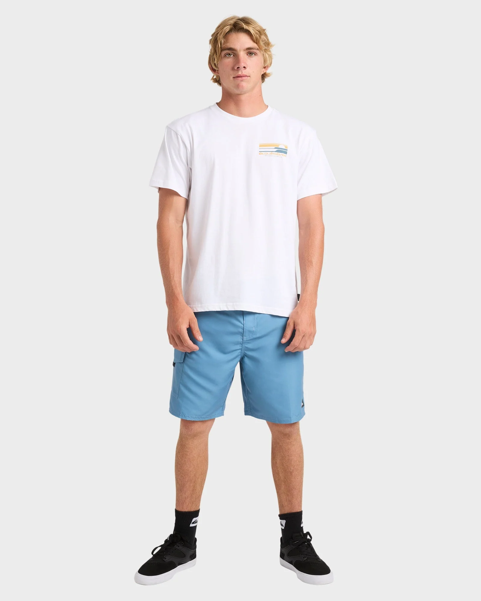 Mens Stacked Horizon T-Shirt - Image 5