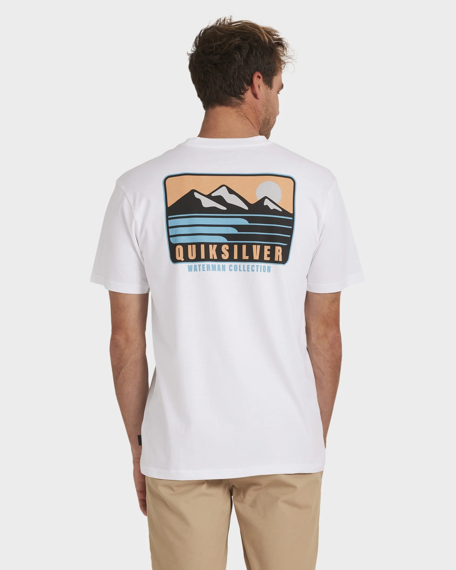 Mens Stacked Lines T-Shirt - Image 6