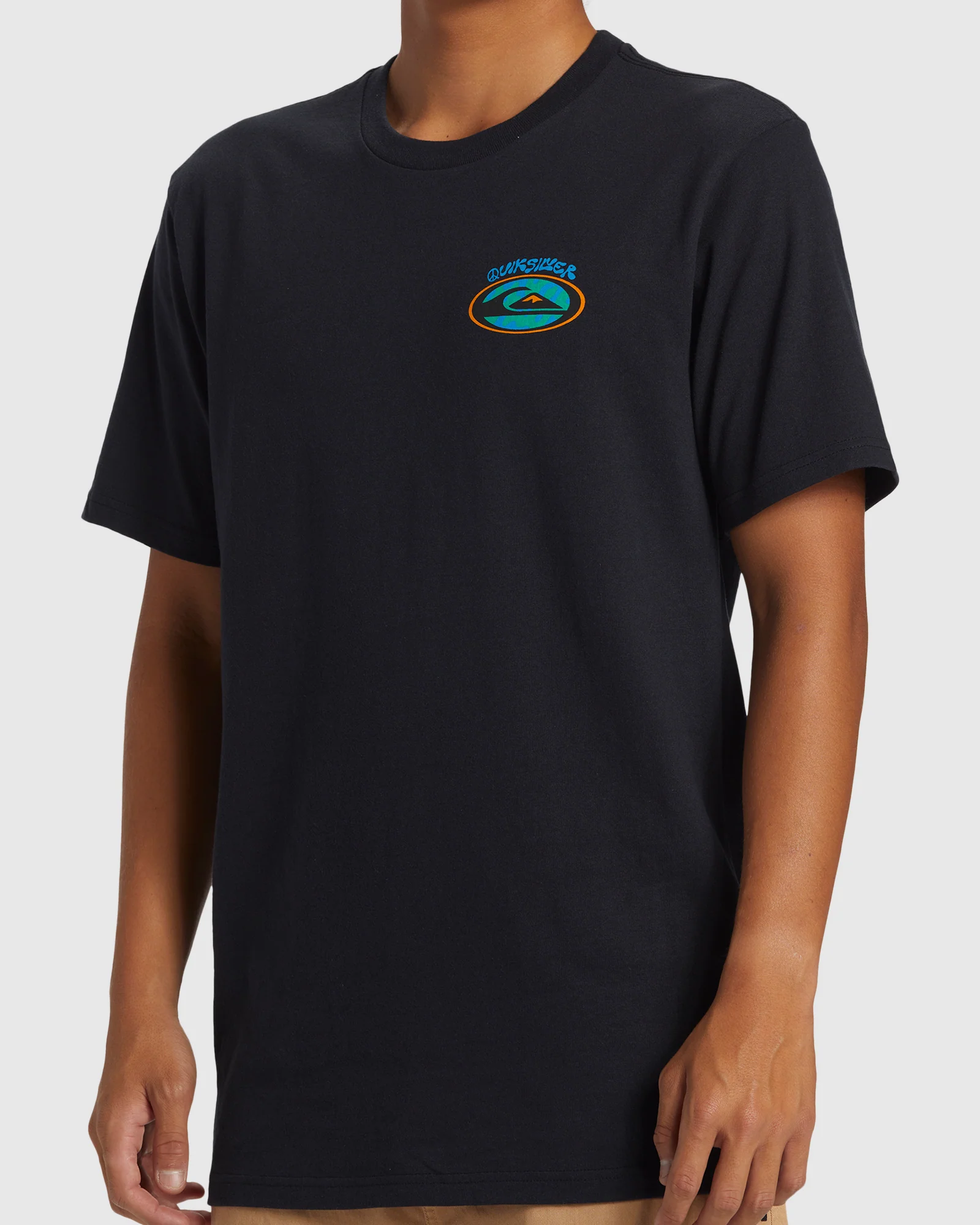 Mens Stay Peaceful T-Shirt - Image 4