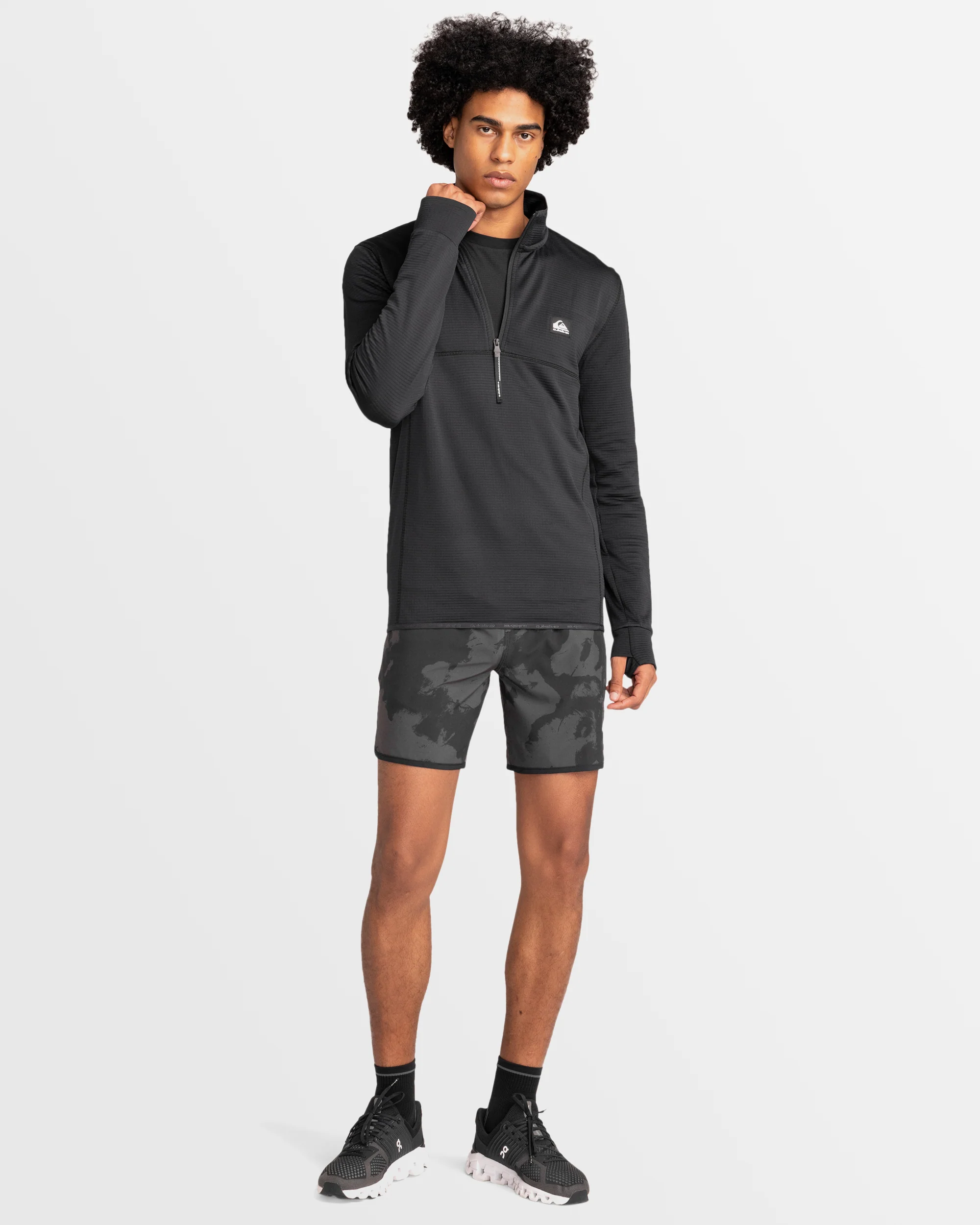Mens Steep Point Half Zip Base Layer Top - Image 5