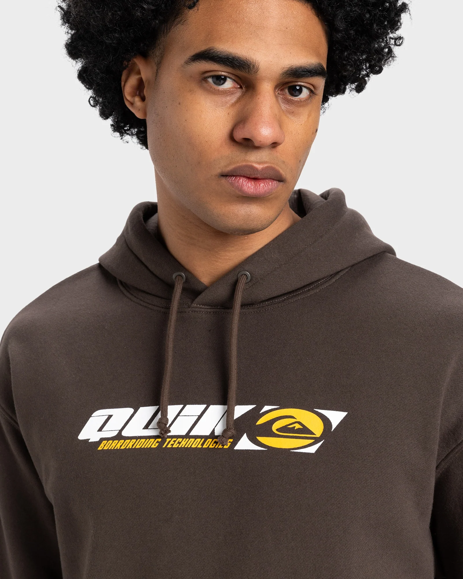 Mens Stencil Pullover Hoodie - Image 3