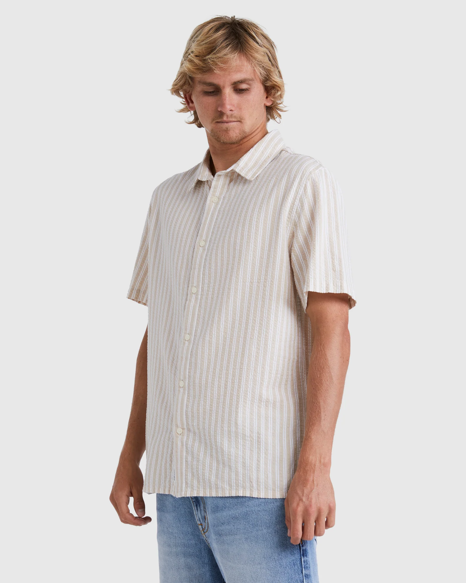 Mens Streak Short Sleeve Shirt - Image 2