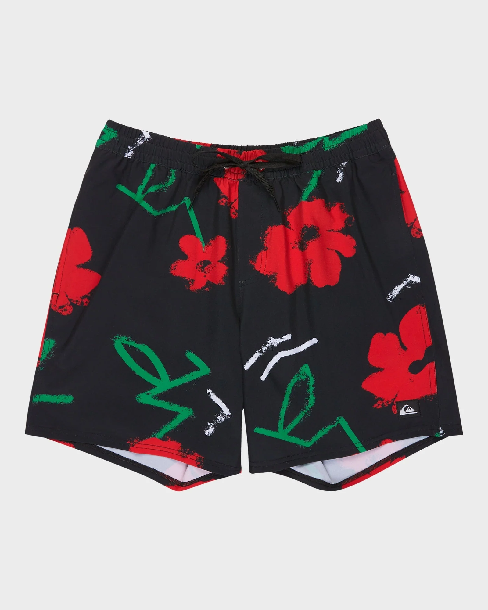 Mens Stretch Printed Volley 17" Swim Shorts - Image 7