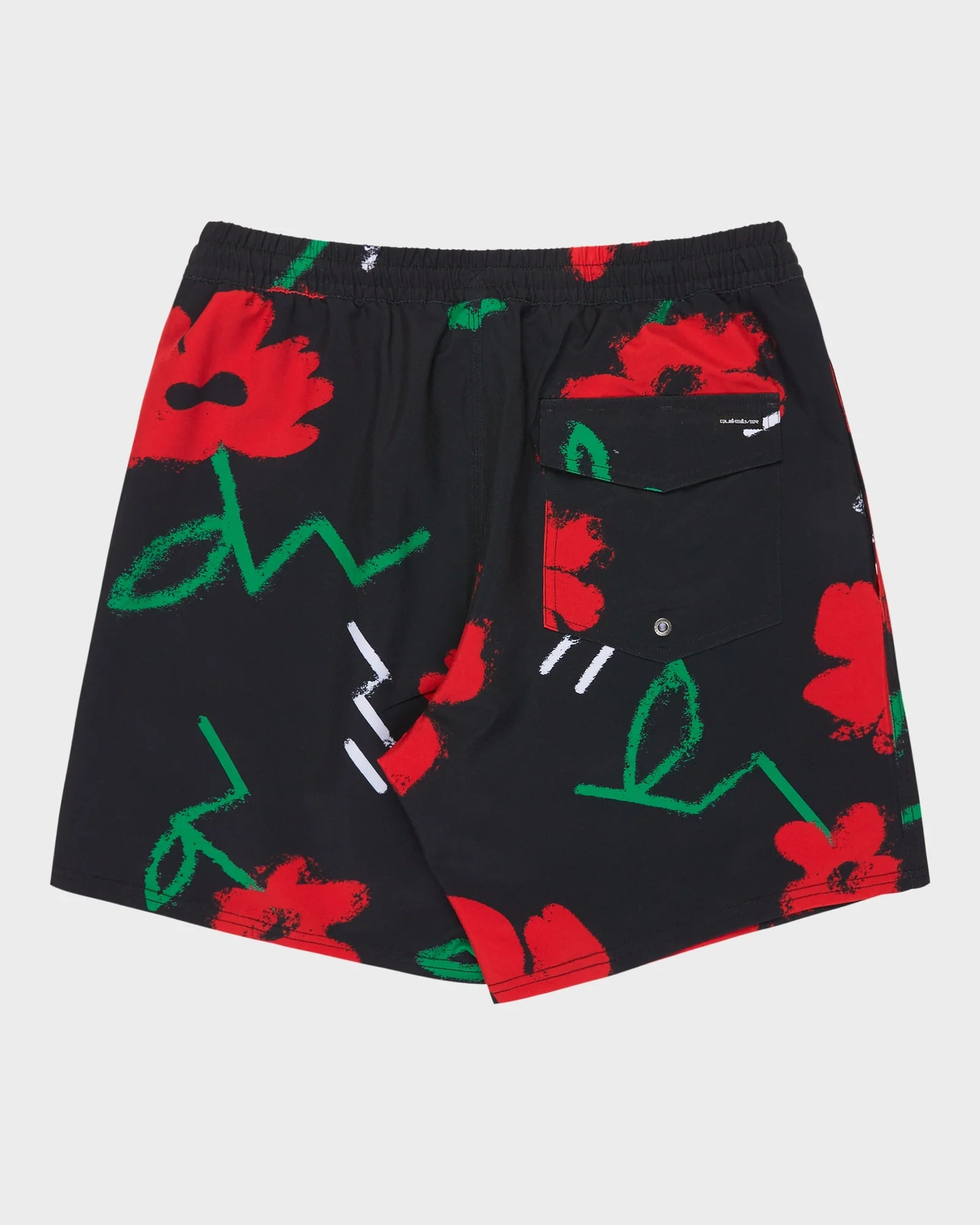 Mens Stretch Printed Volley 17" Swim Shorts - Image 8