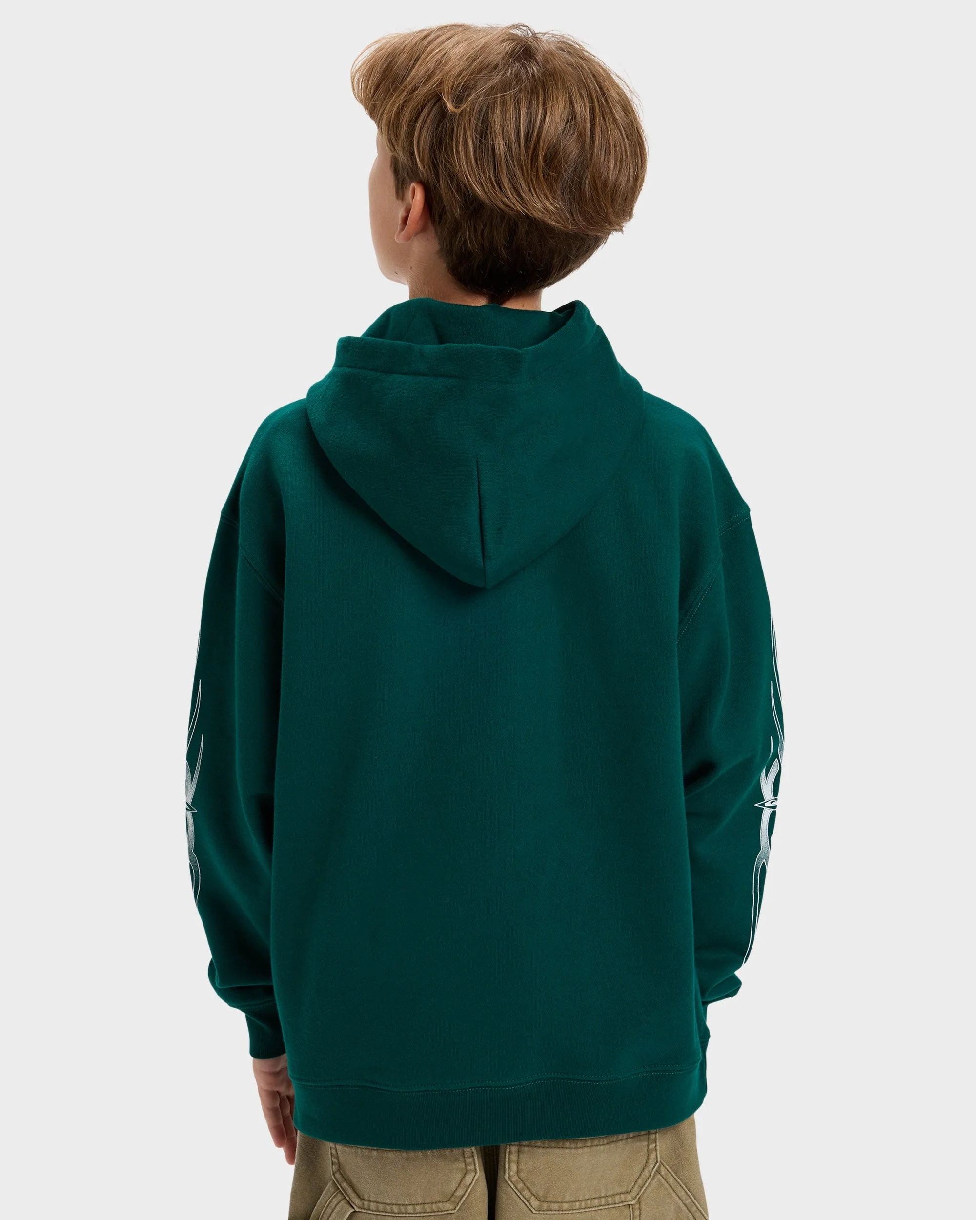 Boys 8-16 Stretch Tribal Pullover Hoodie - Image 2