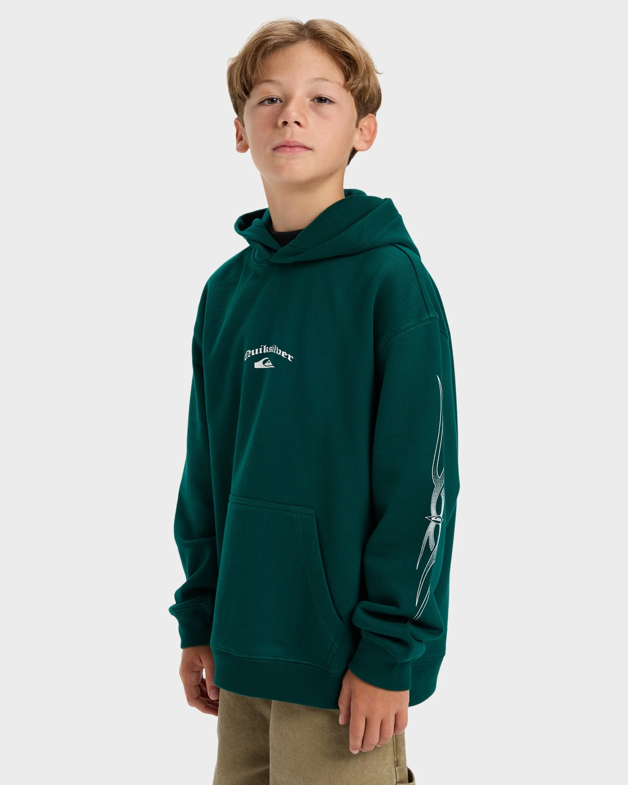 Boys 8-16 Stretch Tribal Pullover Hoodie - Image 3