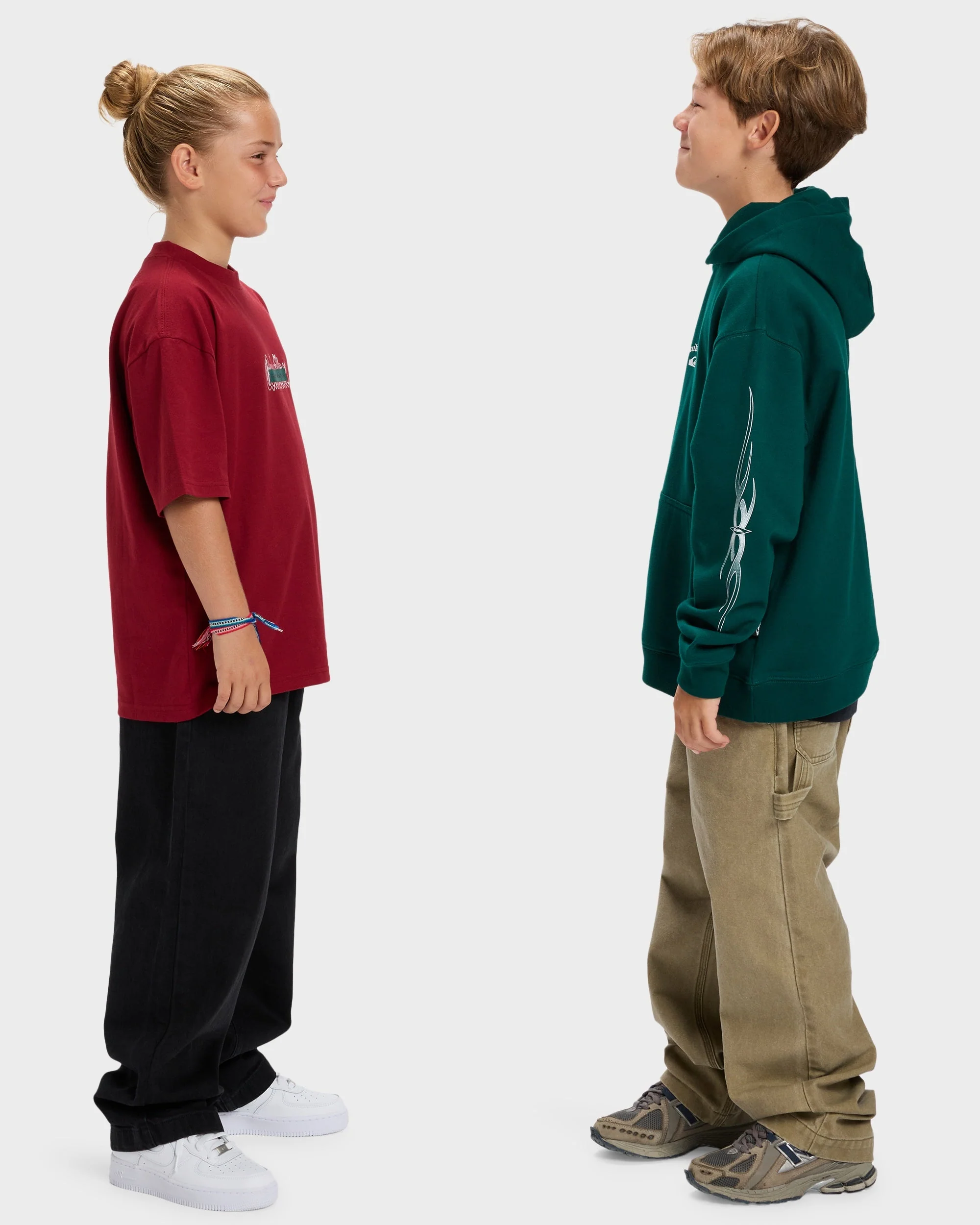 Boys 8-16 Stretch Tribal Pullover Hoodie - Image 9