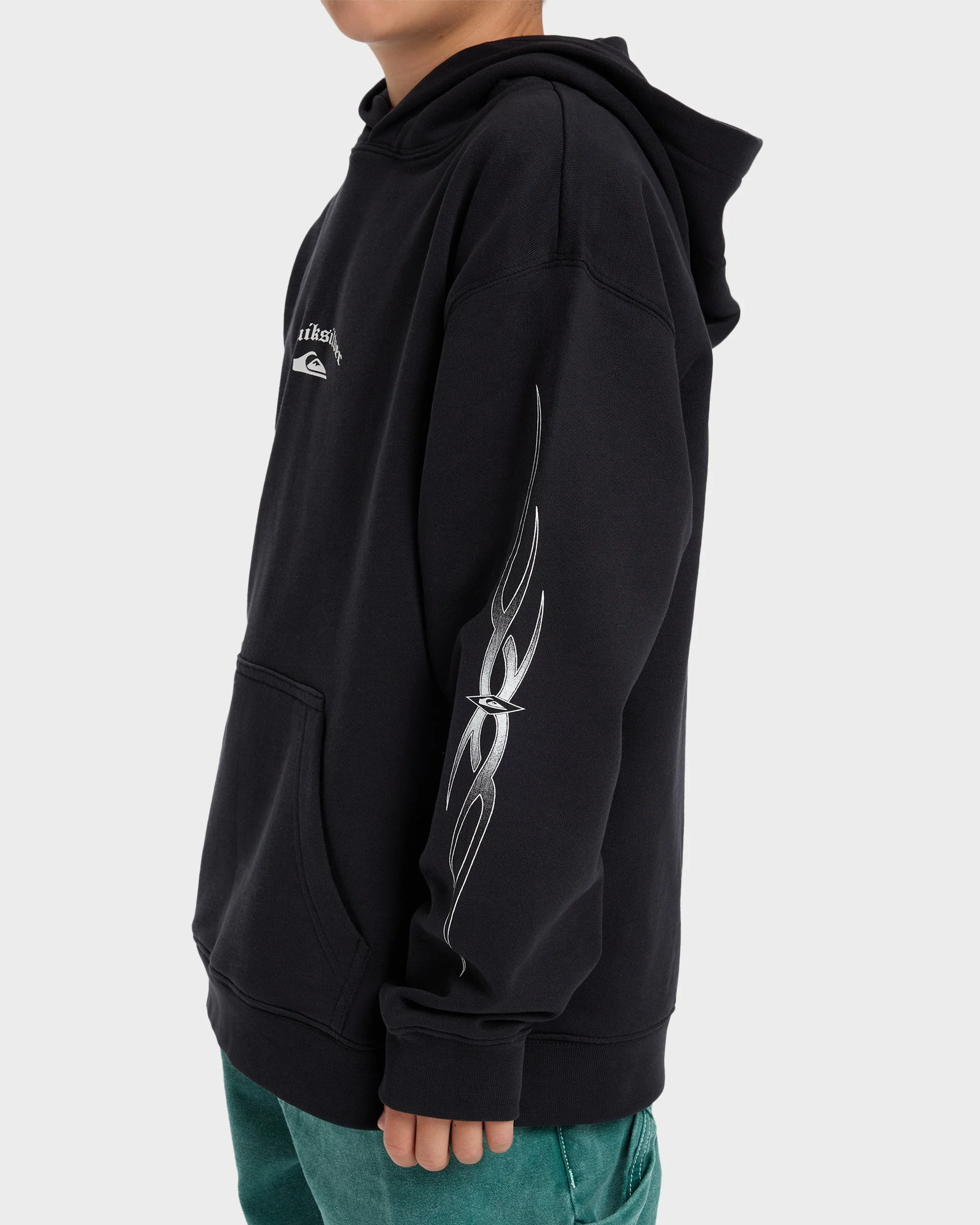 Boys 8-16 Stretch Tribal Pullover Hoodie - Image 4