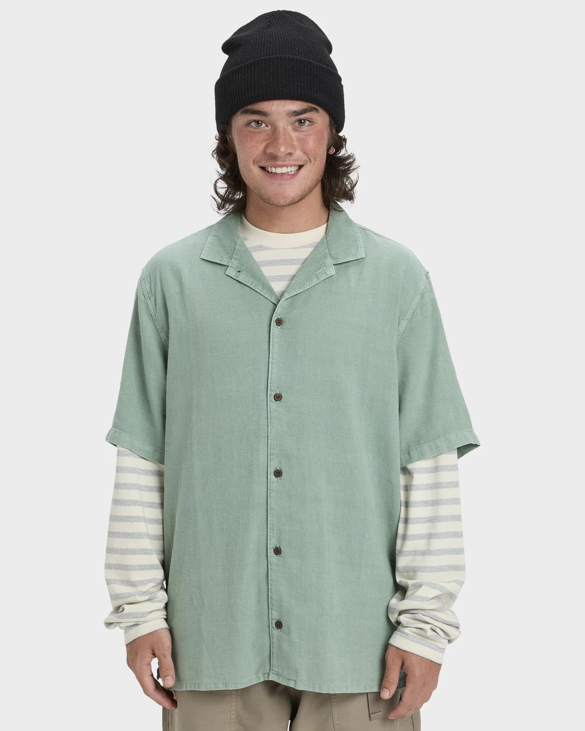 Mens Sunrise Short Sleeve Shirt
