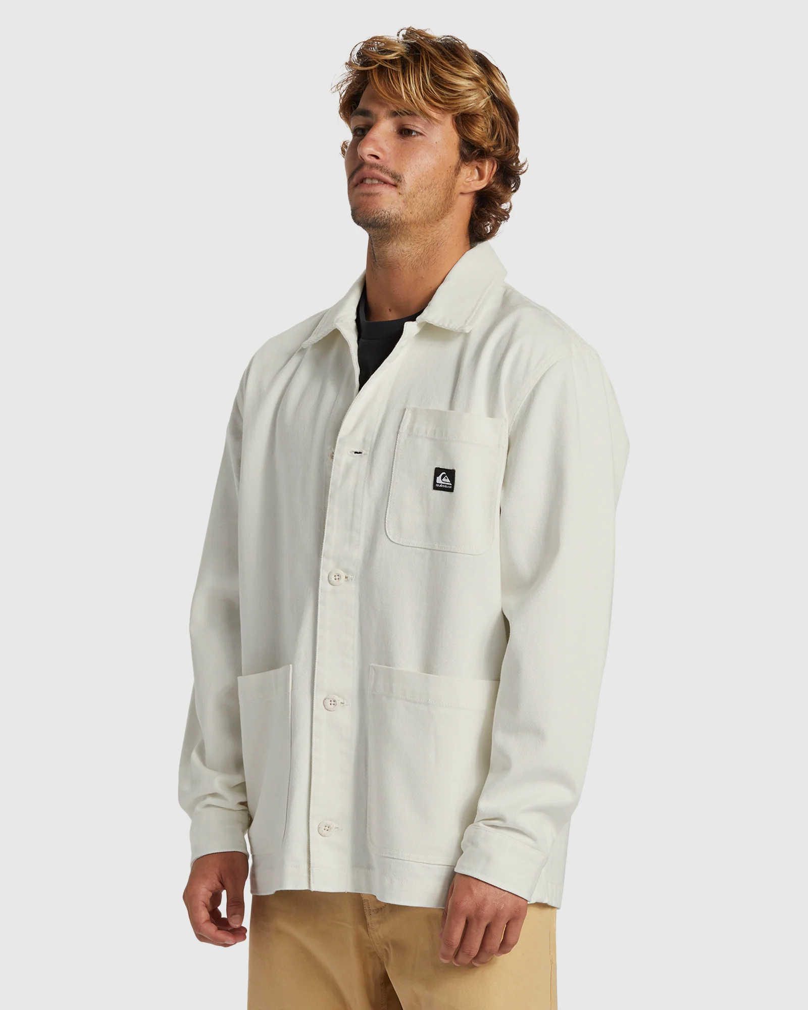 Mens Surf Chores Denim Chore Jacket - Image 2
